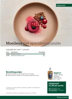 Sligro - M - Resto bistro favourite dish - Voorbeeld van een folder van Sligro, geldig van 08.10.2025 | Pagina: 61 | Producten: Oven, De oven, Chocolade, Bord