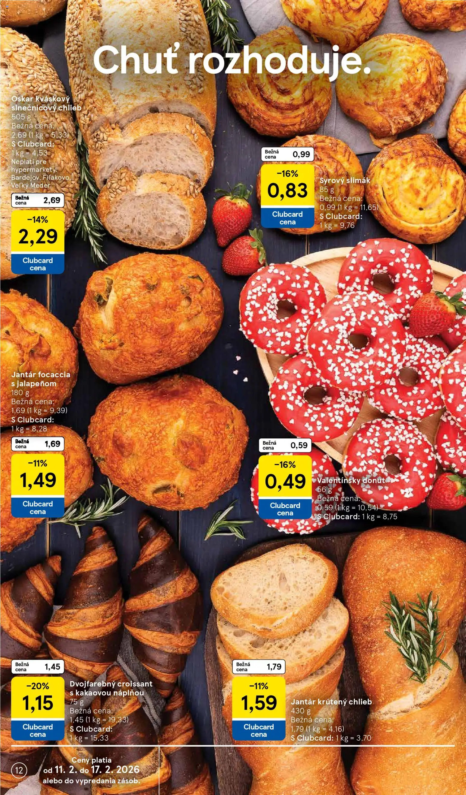 Nové Tesco akcie – leták je platný od 11.02.2026 | Strana: 12