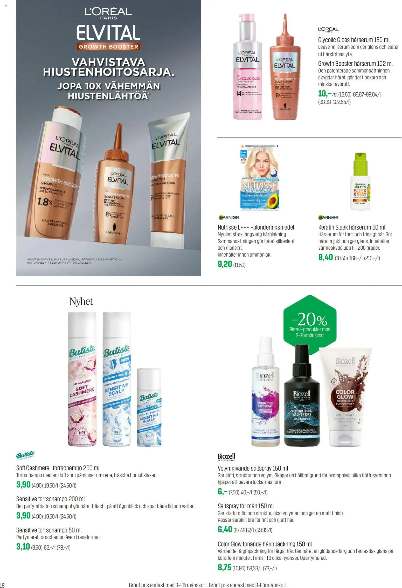 Sokos tarjoukset - Emotion – voimassa 26.01.2026 alkaen | Sivu: 18 | Tuotteet: Shampoo