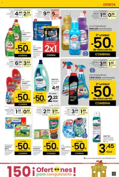 Eroski - Para conquistarte │ válido desde el 14.08.2025 | Página: 31 | Productos: Desodorante, Crema, Té, Lavavajillas
