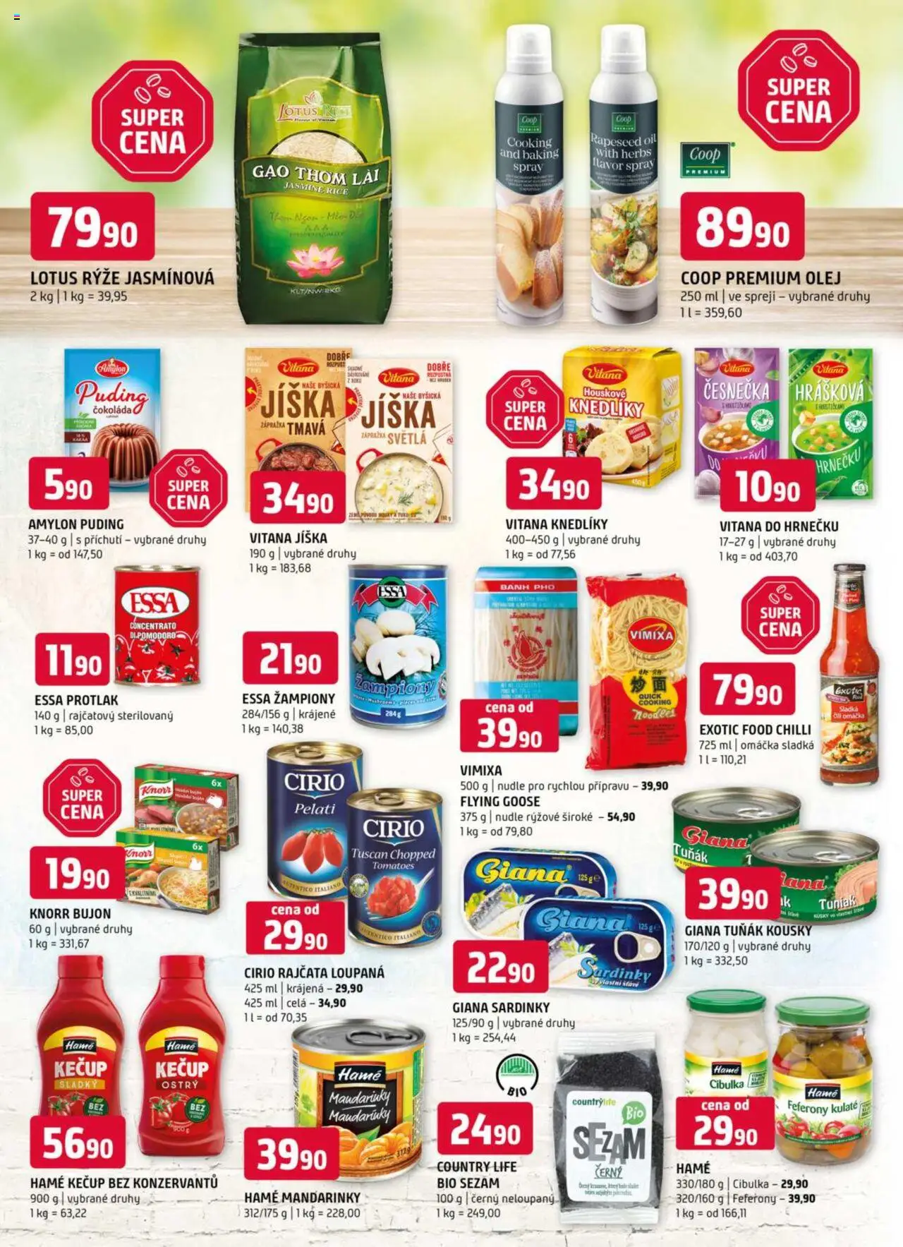Terno leták od 28.05.2025 | Strana: 10 | Produkty: Jíška, Tuňák, Žampiony, Kečup