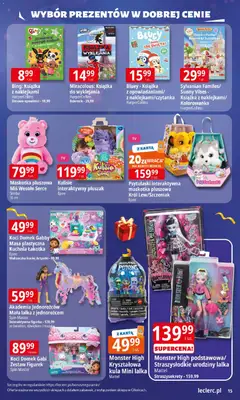 Pogląd oferty "E.Leclerc Gazetka - Prezenty" - ważna od 02.12.2025 | Strona: 15