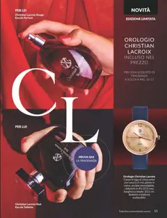 Anteprima del volantino Avon - campagna 12/2025 valido a partire dal 01.12.2025 | Pagina: 15 | Prodotti: Orologio, Batteria, Fragranza