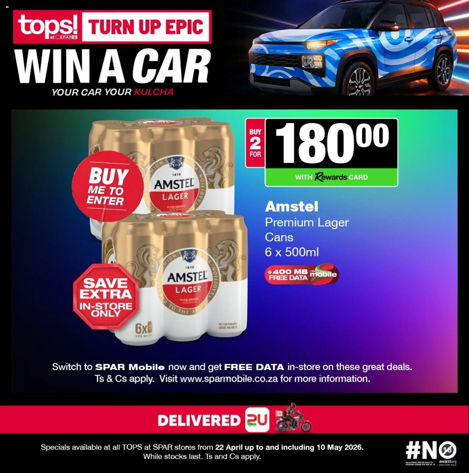 New Tops at Spar catalogue – valid from 22.04.2026 | Page: 10 | Products: Data, Switch