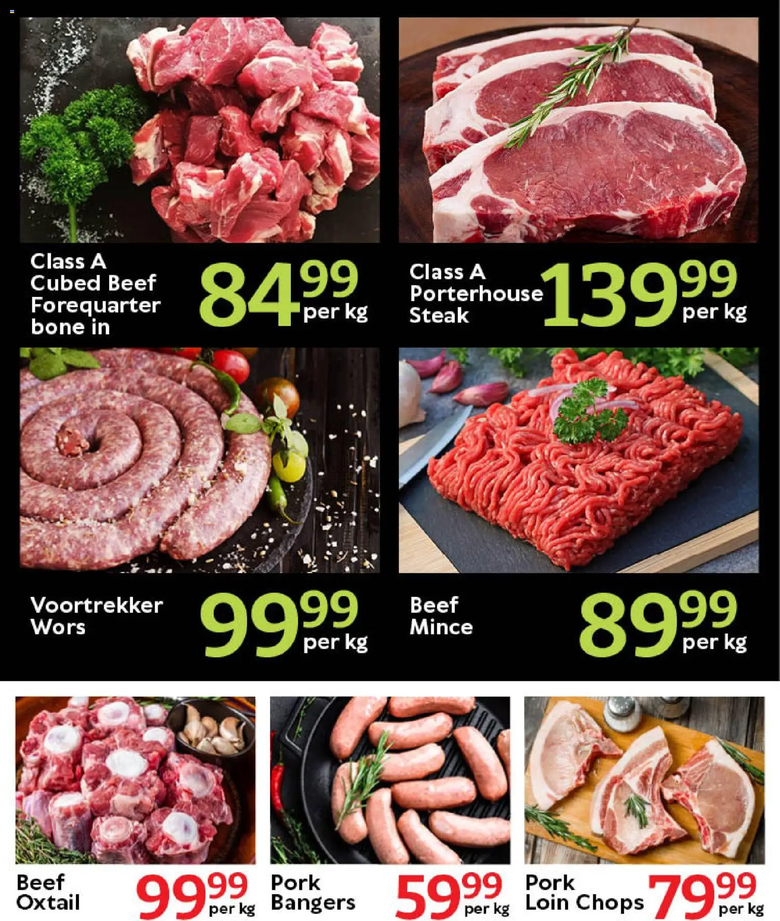 New Oxford Freshmarket catalogue – valid from 31.03.2026 | Page: 3 | Products: Steak, Pork, Beef