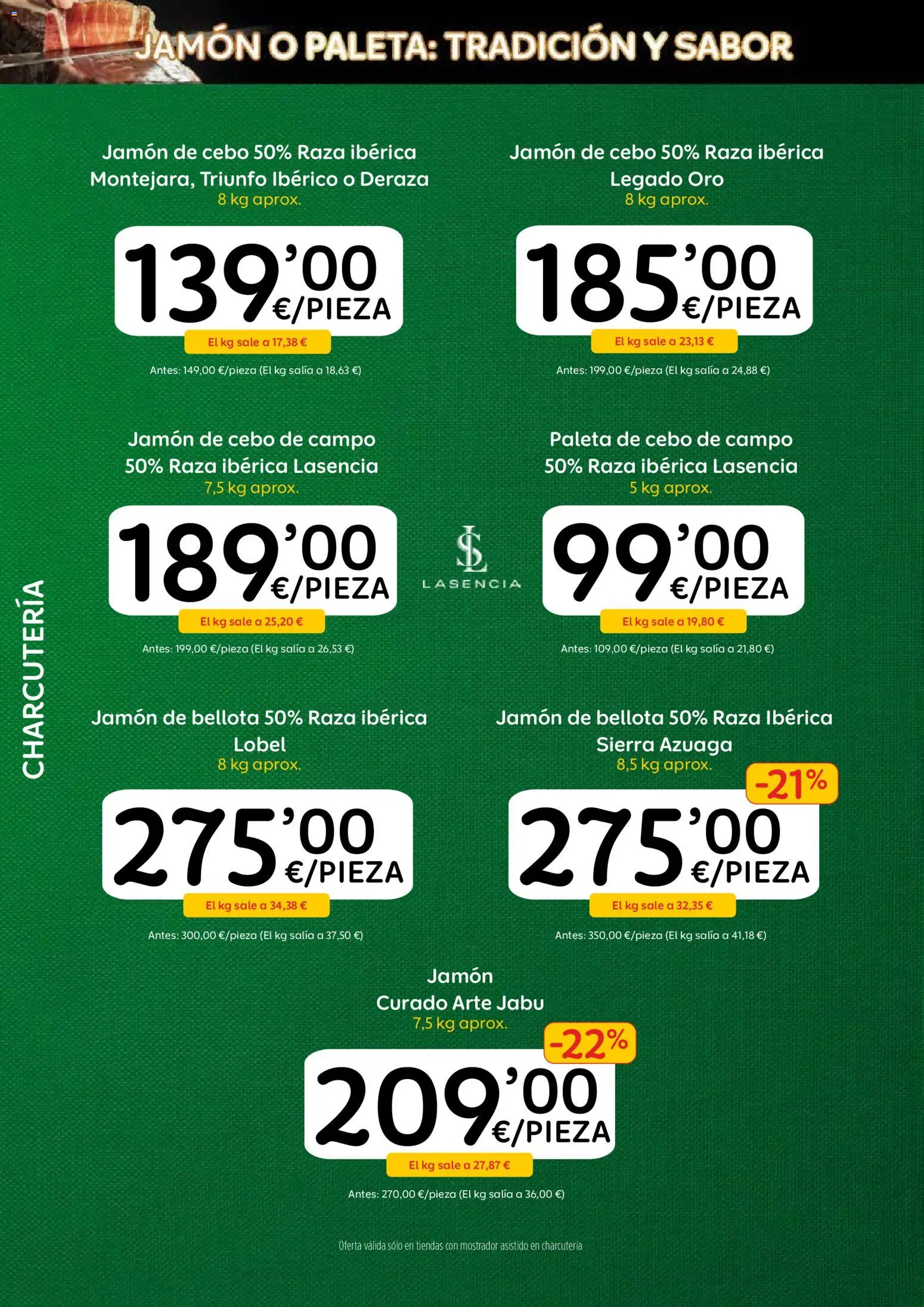 AhorraMas folleto │ válido desde el 18.12.2025 | Página: 6 | Productos: Jamón