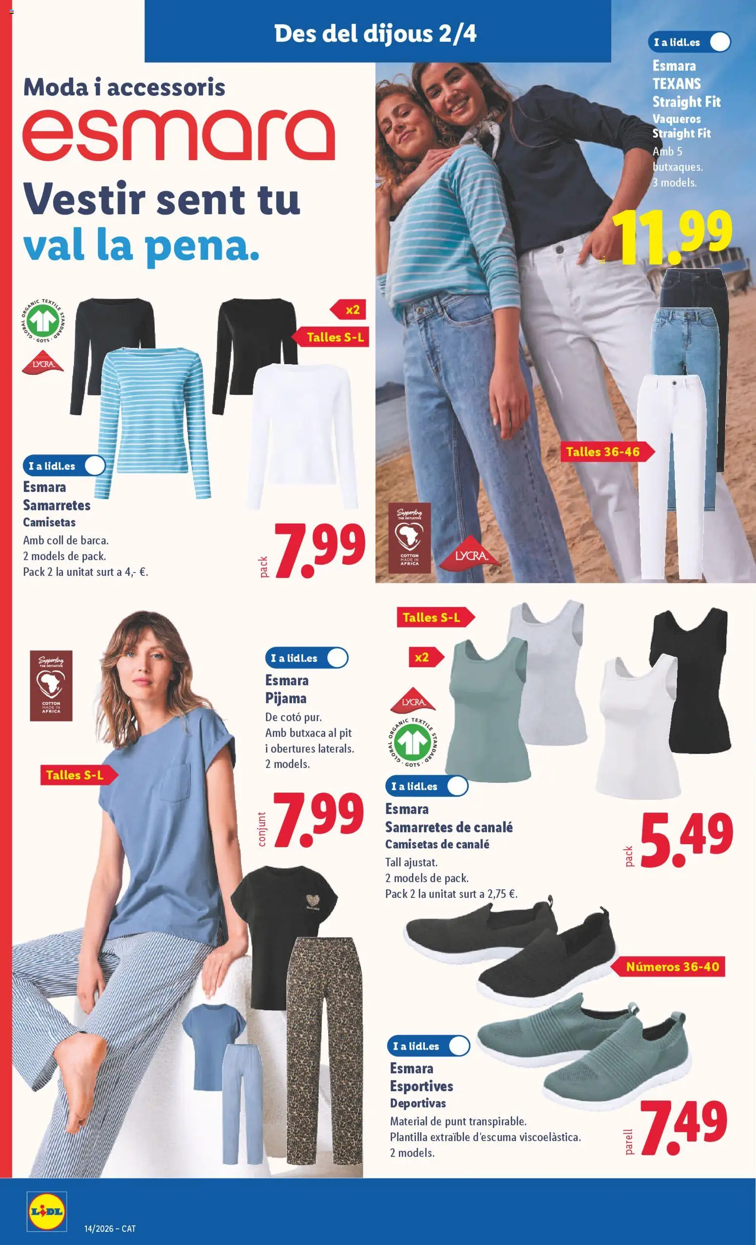 Lidl folleto de bazar │ válido desde el 30.03.2026 | Página: 20 | Productos: Pijama