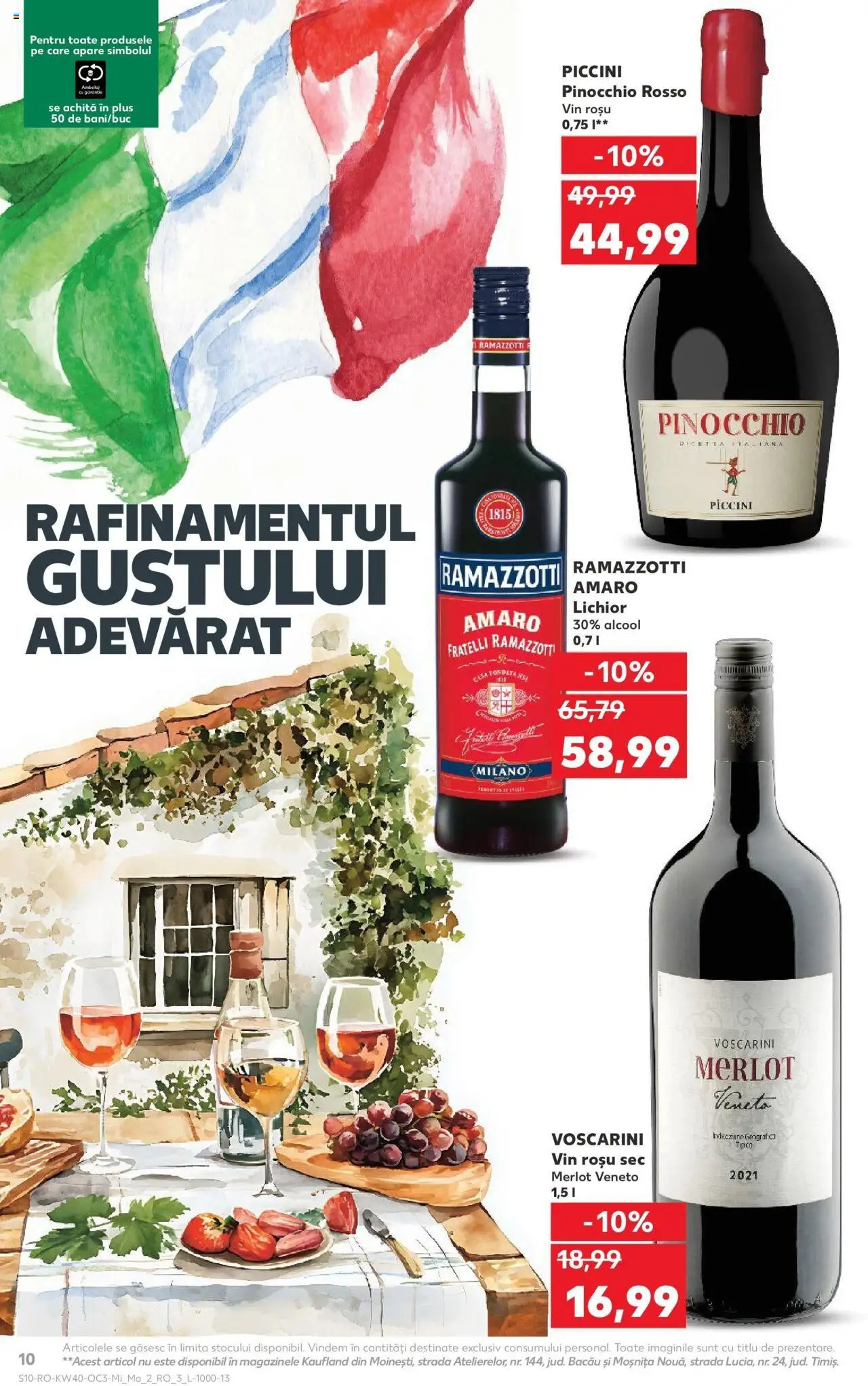 Noul catalog Kaufland – valabil de la 01.10.2025 | Pagină: 10 | Produse: Lichior, Vin