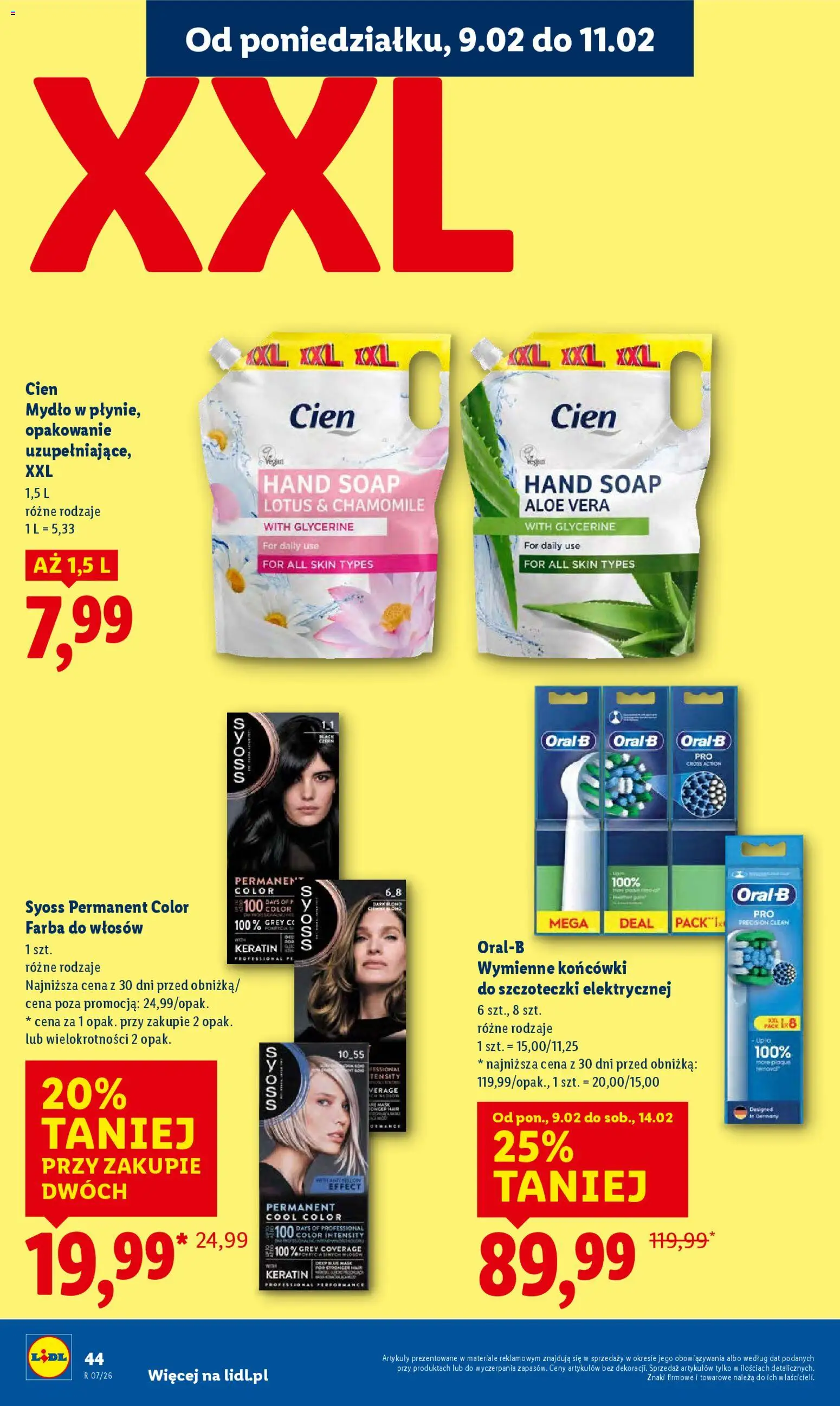 Lidl Gazetka od 09.02.2026 | Strona: 44
