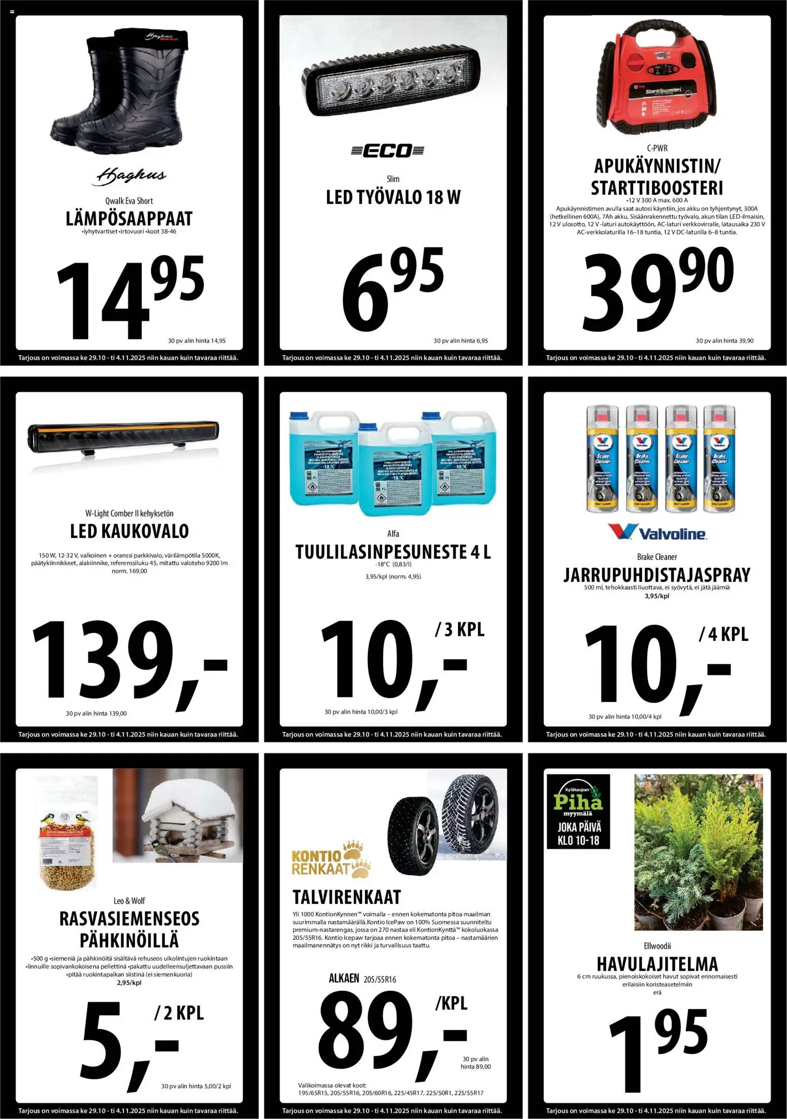 Tuuri tarjoukset – voimassa 29.10.2025 alkaen | Sivu: 21 | Tuotteet: Akku