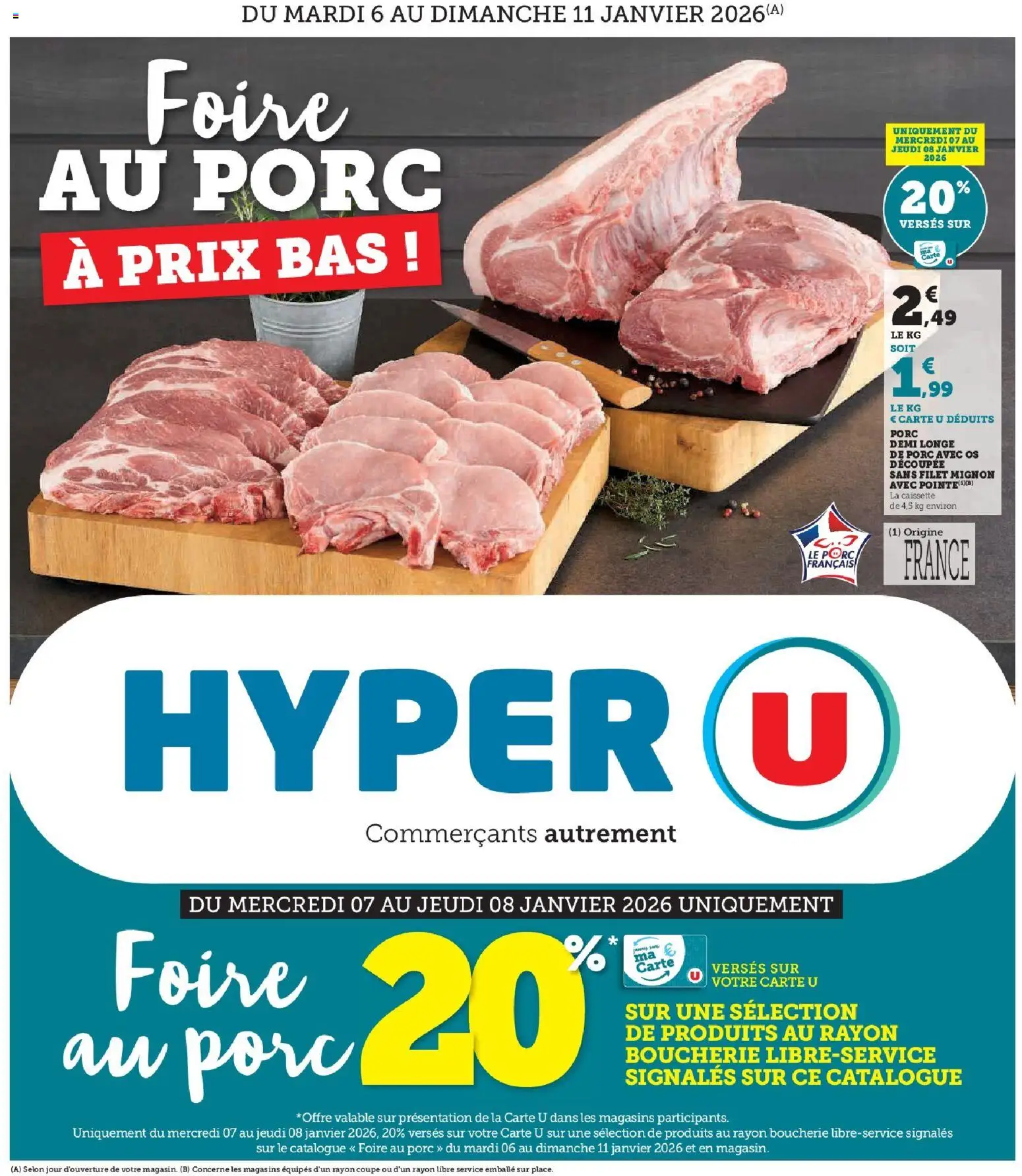 {H1} | Page: 1 | Produits: Filet mignon, Longe de porc, Porc, Foire au porc