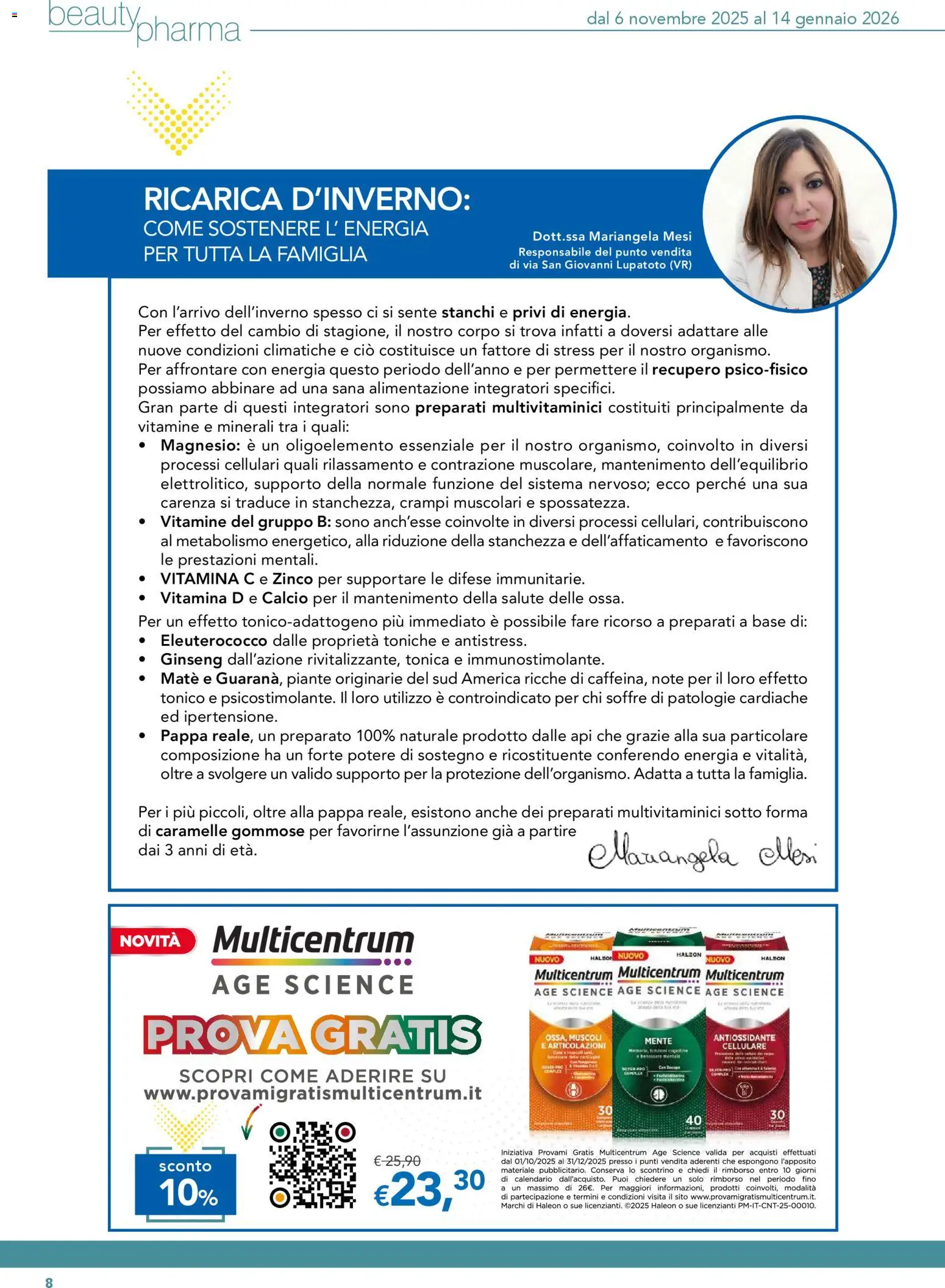 Volantino Migross del 06.11.2025 | Pagina: 8 | Prodotti: Cellulare, Caramelle