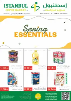 Preview of Istanbul Supermarket catalogue - spring essentials valid from 02.04.2026