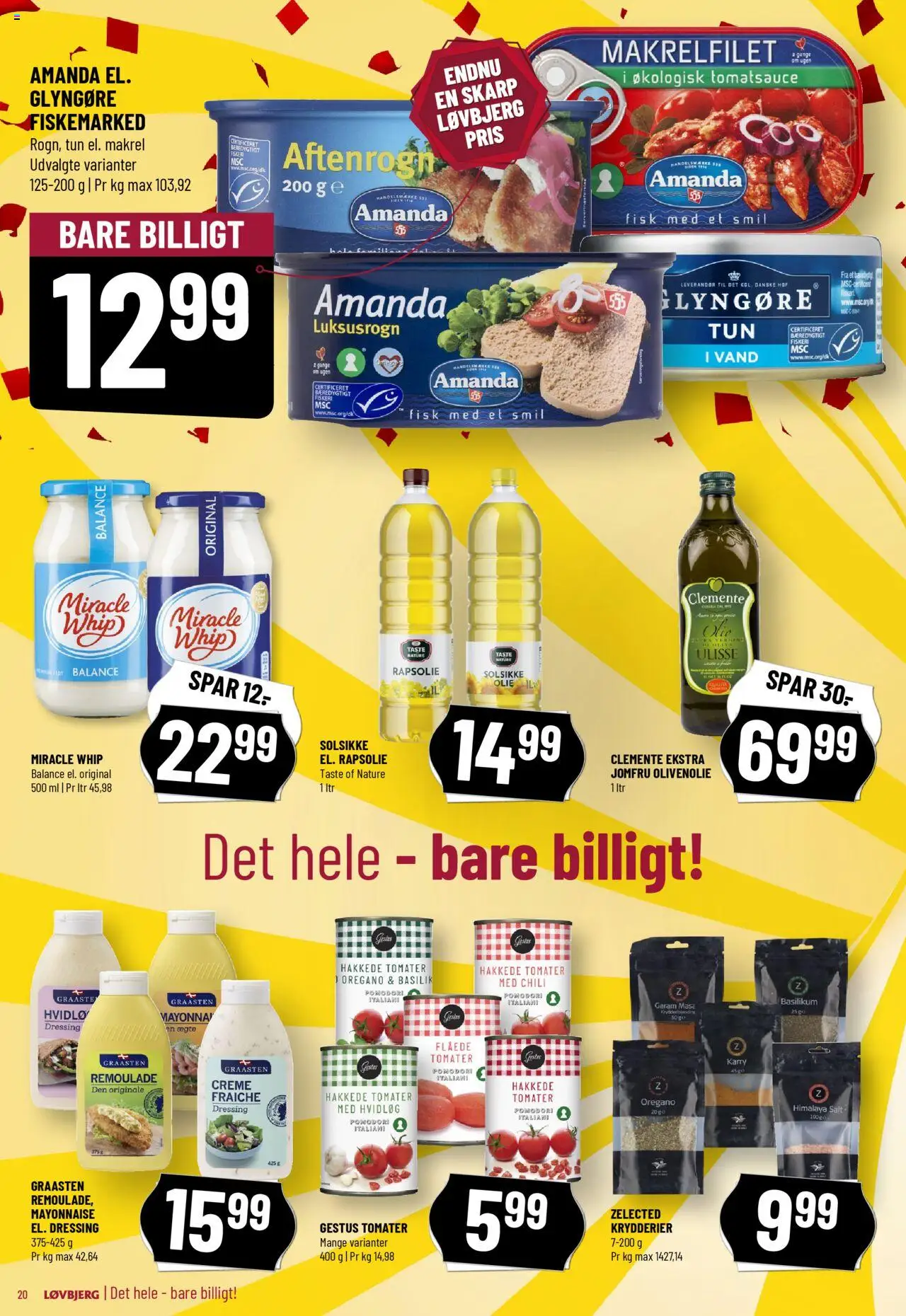 Løvbjerg Tilbudsavis gyldig fra 20.06.2025 | Side: 22 | Produkter: Tomater, Fisk, Salt, Remoulade