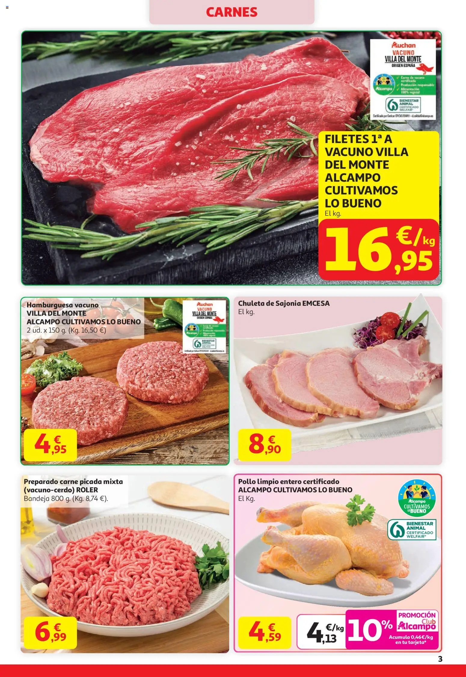 Alcampo - HG Nacional │ válido desde el 15.01.2026 | Página: 3 | Productos: Σοκολατούχο γάλα, Bandeja