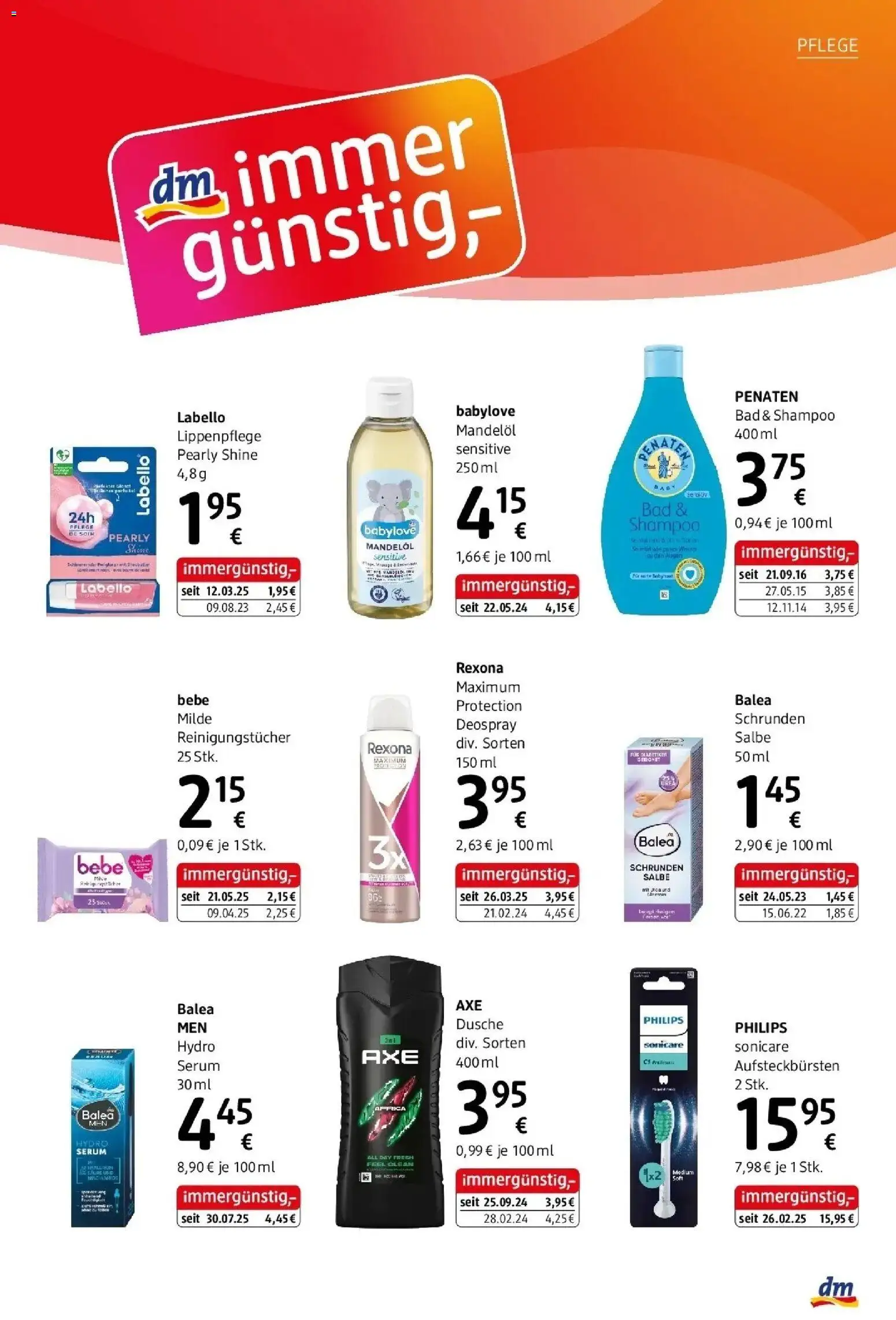 dm drogerie markt Journal Februar 2026 gültig ab 05.02.2026 | Seite: 21 | Produkte: Bad, Dusche, Shampoo, Reinigungstücher