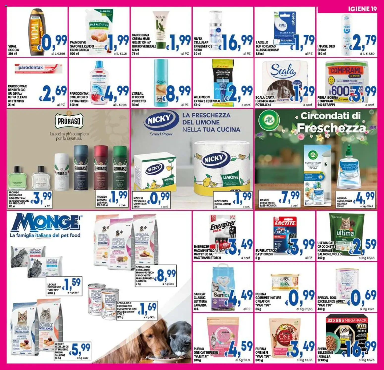 Volantino DEM del 27.11.2025 | Pagina: 19 | Prodotti: Sapone, Tacchino, Burro, Doccia