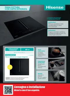 Anteprima del volantino Media World Cucina catalogo valido a partire dal 25.11.2025 | Pagina: 52 | Prodotti: Piano cottura