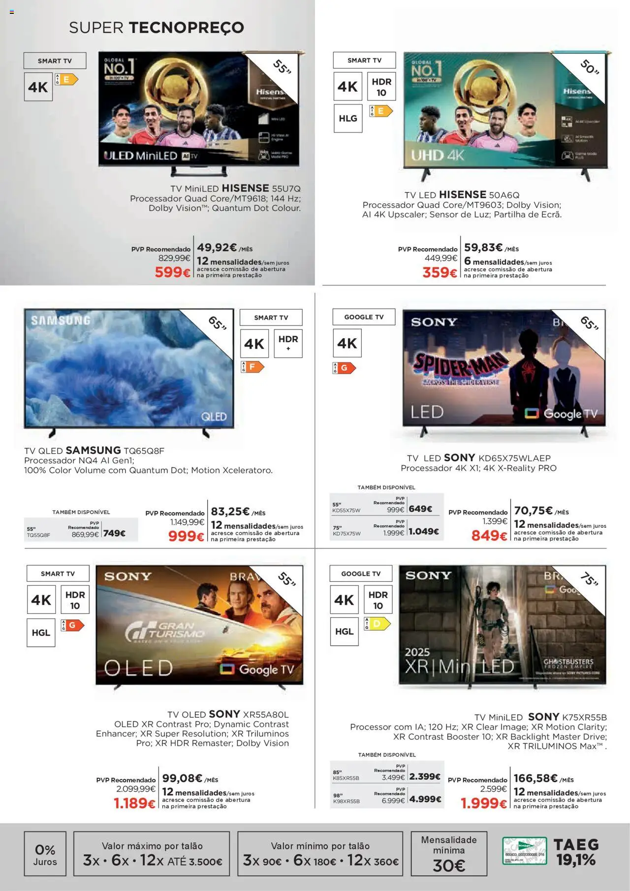 El Corte Ingles folheto │ válido de 18.07.2025 | Página: 2 | Produtos: Tv led