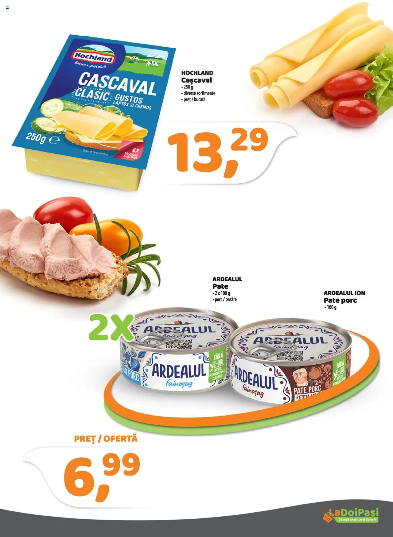 Catalog LaDoiPași – valabil de la 01.07.2025 | Pagină: 5 | Produse: Pate, Cașcaval
