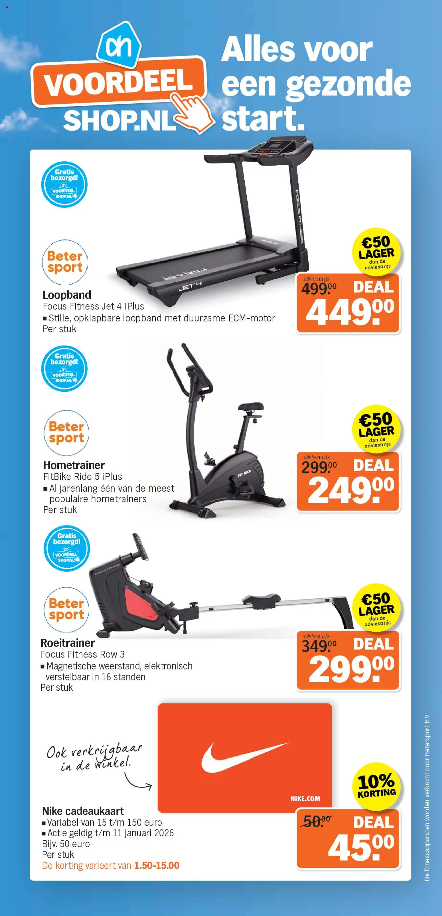 {H1} | Pagina: 4 | Producten: Loopband