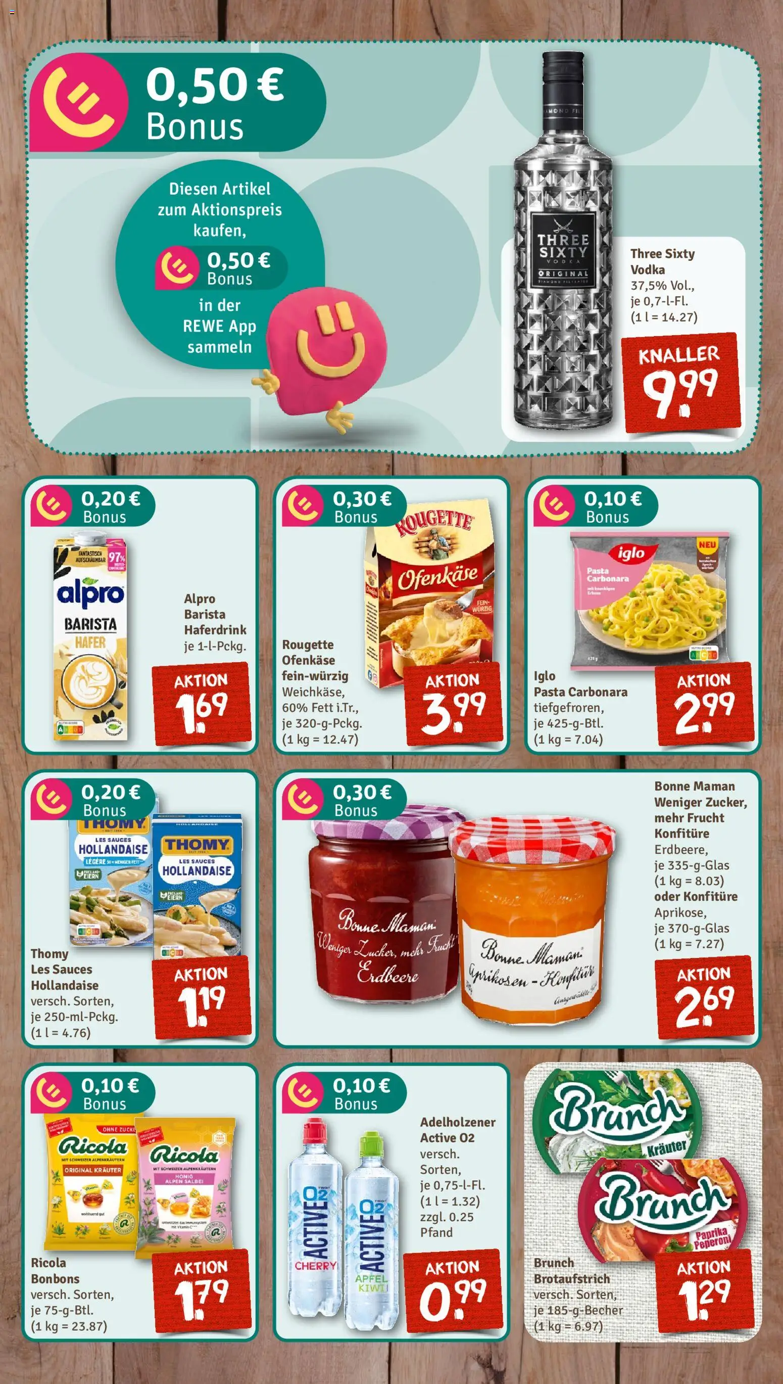 Nahkauf Prospekt – gültig ab 16.02.2026 | Seite: 6 | Produkte: Rougette ofenkase, Paprika, Pasta, Erbsen