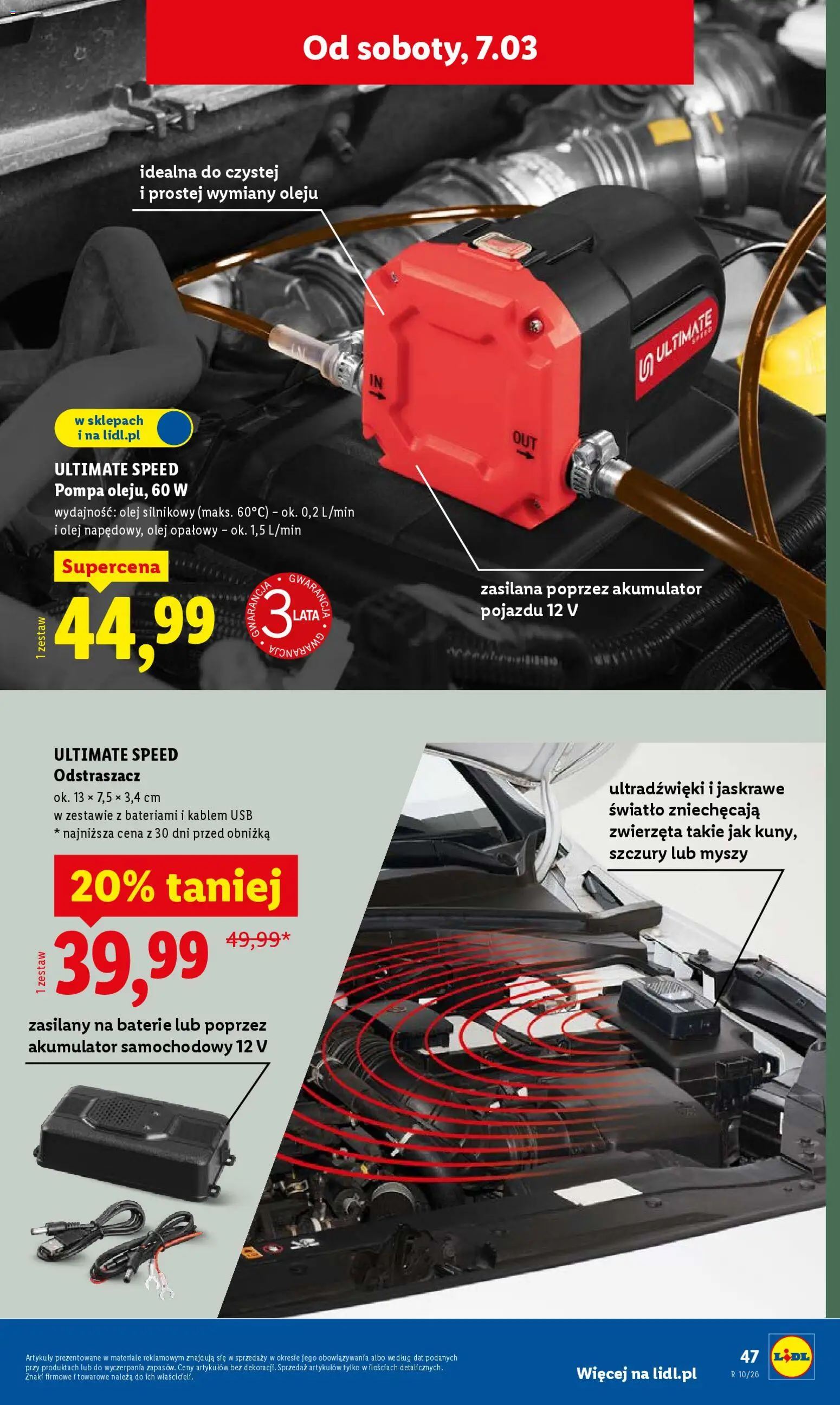 Lidl Polsko katalog od 02.03.2026 | Strana: 53 | Produkty: Olej, USB, Ultimate Speed, Baterie