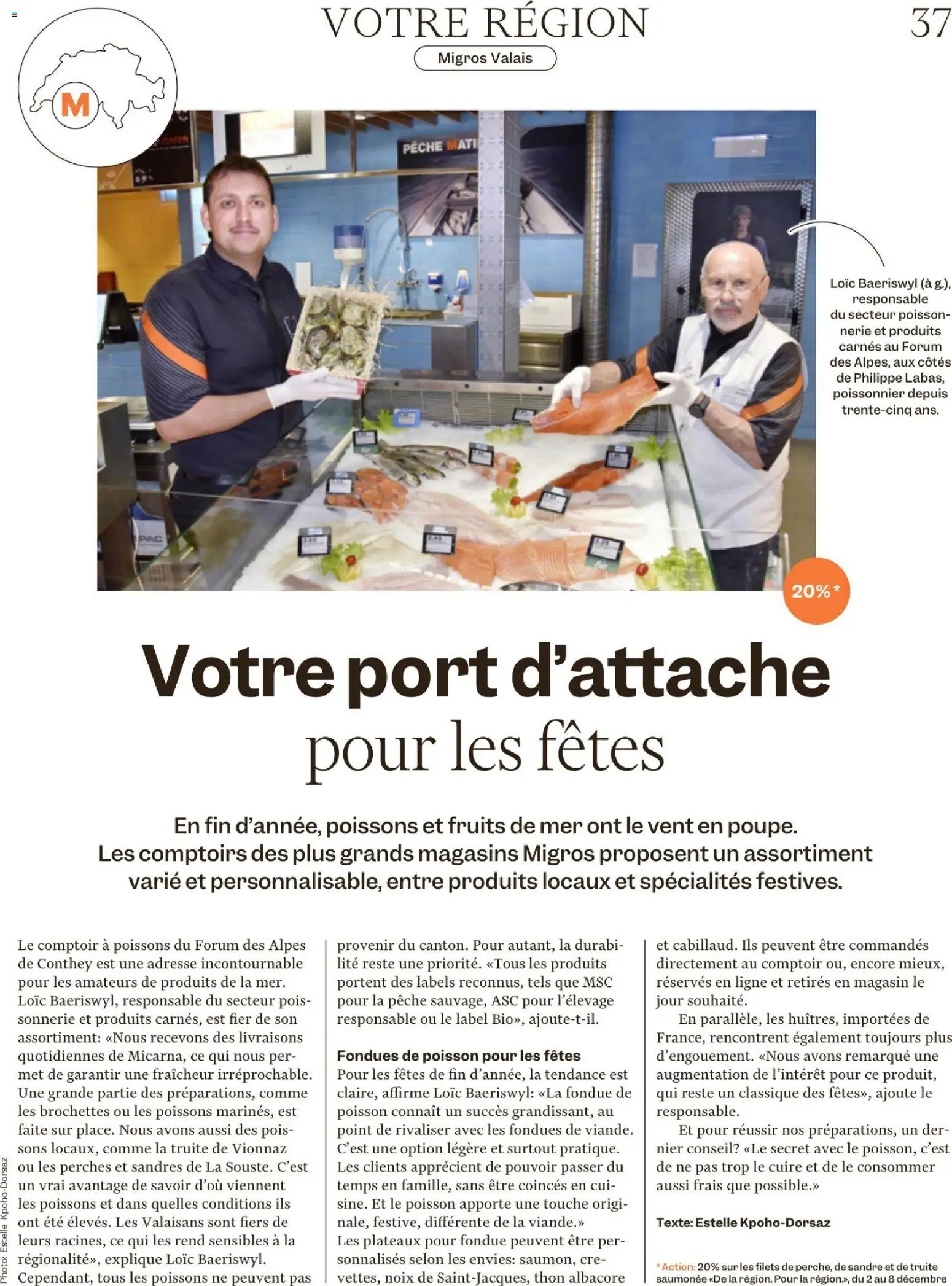 Migros Magazine FR – gültig ab 02.12.2025 | Seite: 37 | Produkte: Fondue