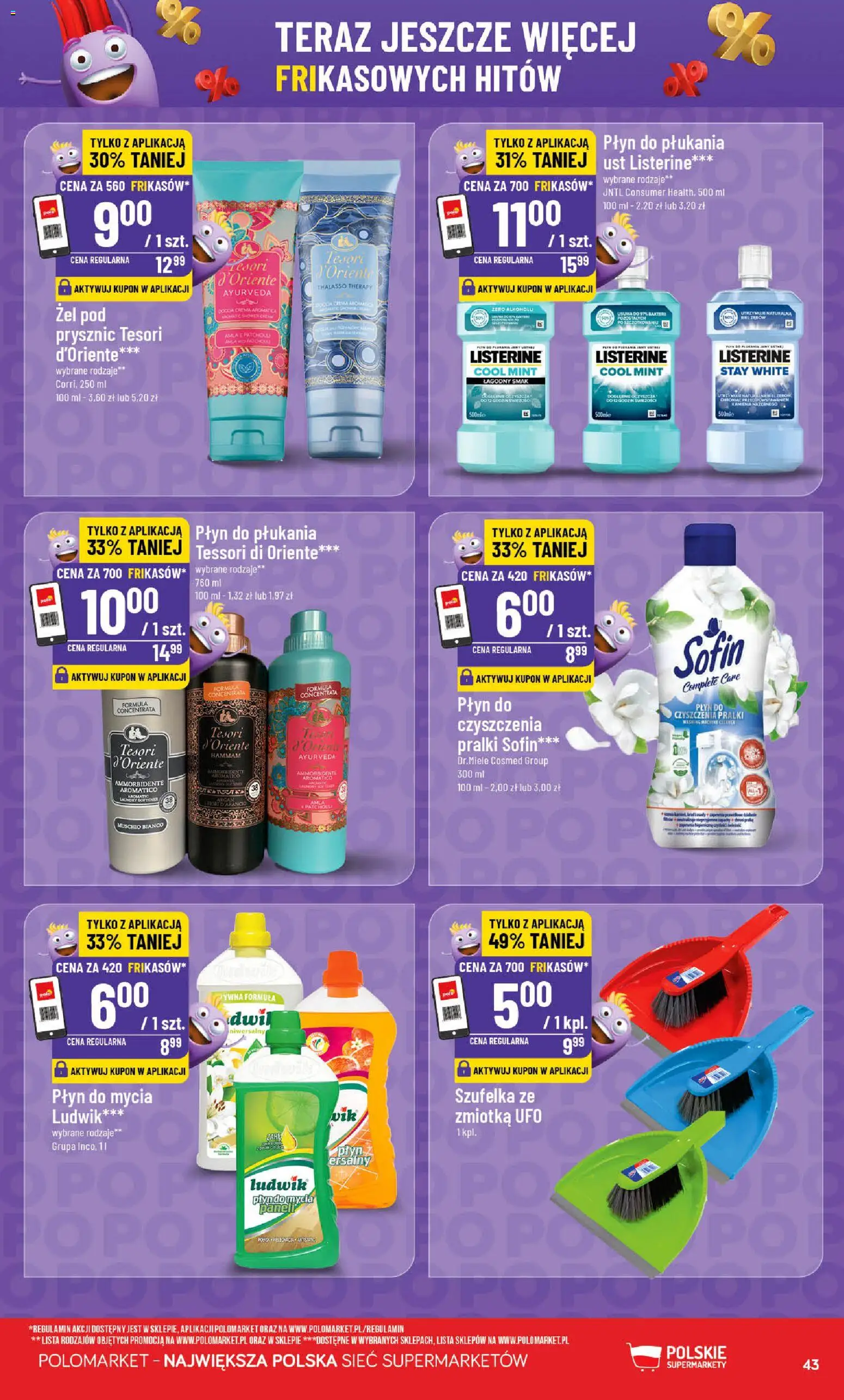 POLOmarket Gazetka od 25.02.2026 | Strona: 43 | Produkty: Tesori d'oriente, Prysznic