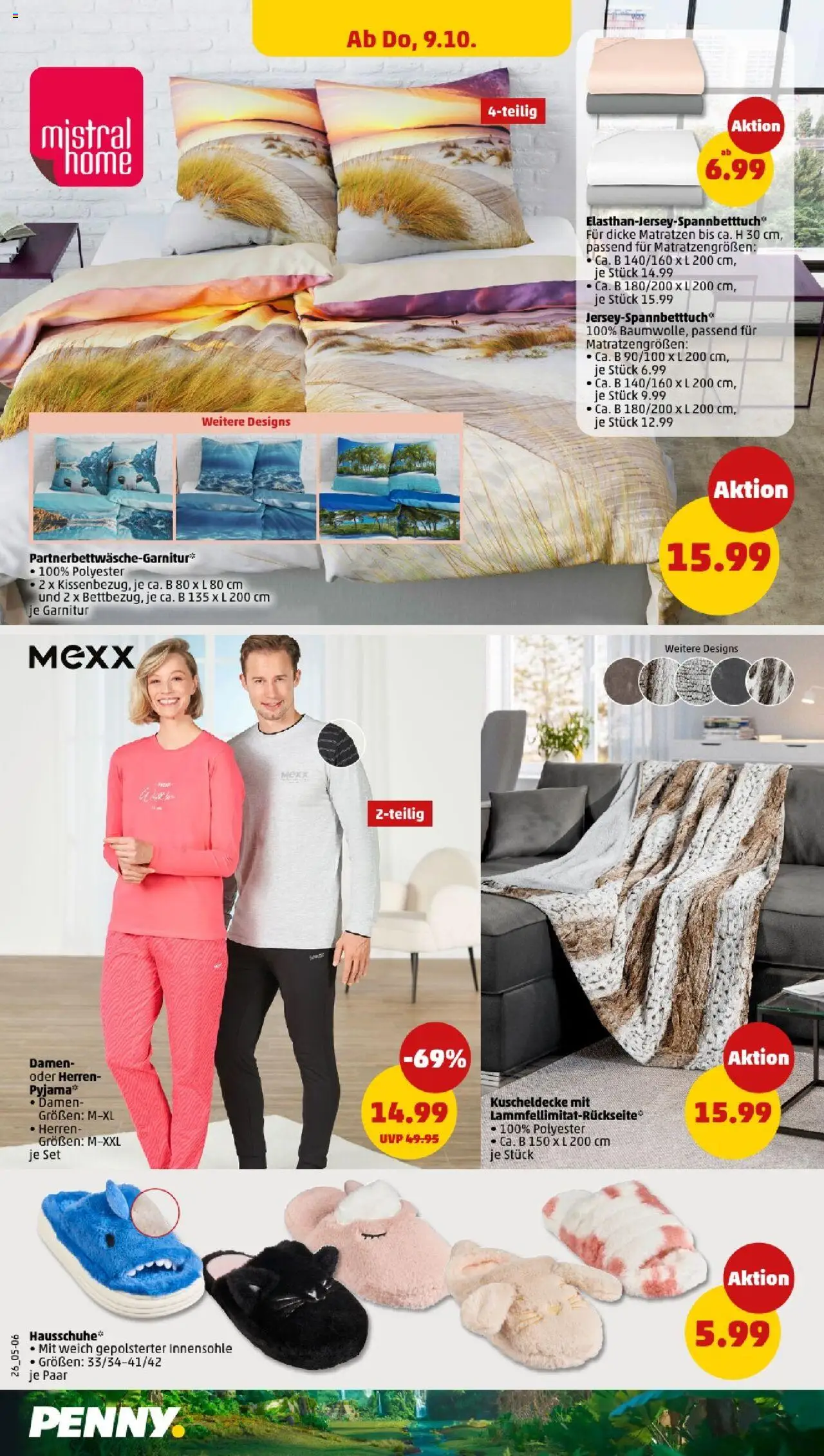 Penny - Saarland – gültig ab 06.10.2025 | Seite: 28 | Produkte: Pyjama
