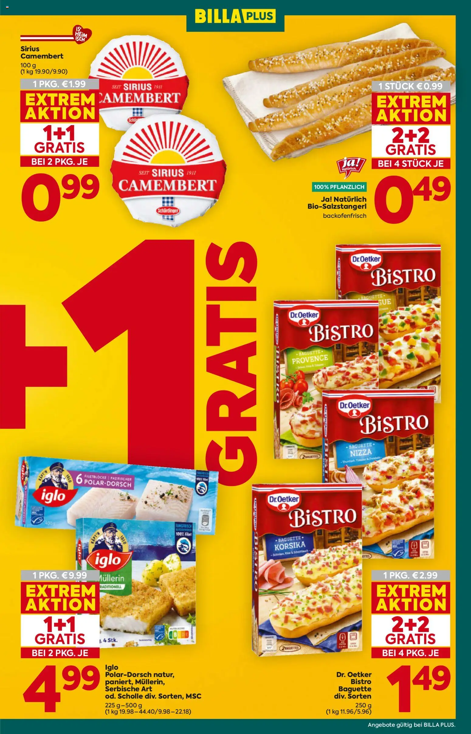 Billa Plus Flugblatt gültig ab 29.01.2026 | Seite: 5 | Produkte: Jääkaappipakastin