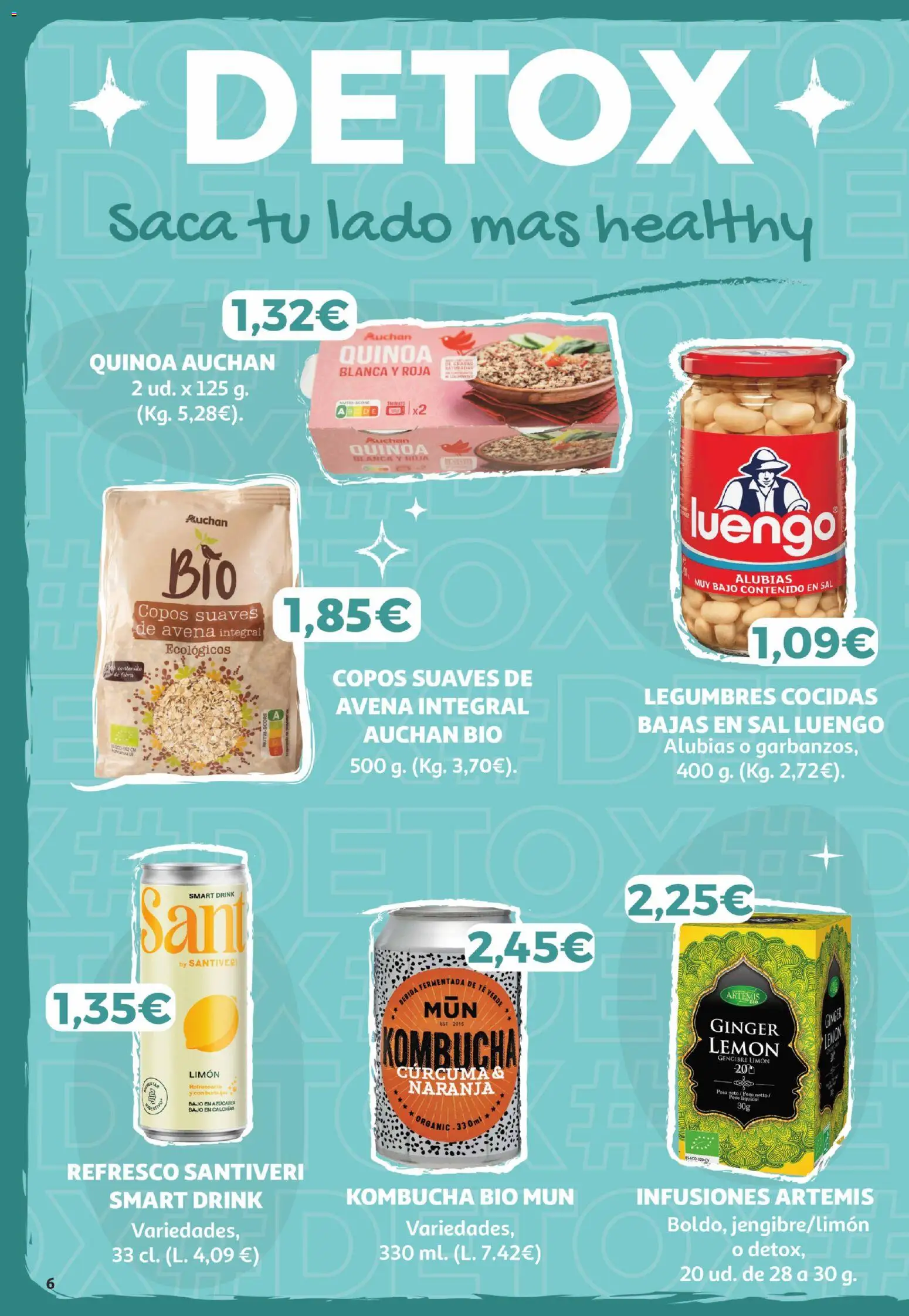 Alcampo - Canarias │ válido desde el 29.12.2025 | Página: 6 | Productos: Té, Copos, Peso