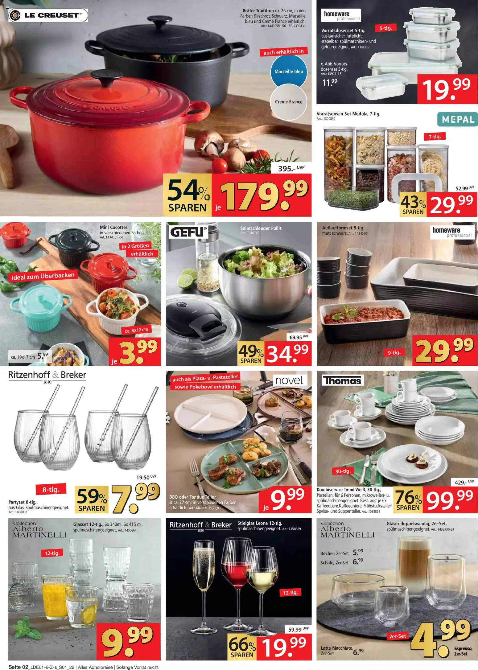 Zurbrüggen Personal-Rabatt für Alle – gültig ab 12.01.2026 | Seite: 2 | Produkte: Creme, Pizza, Fondue