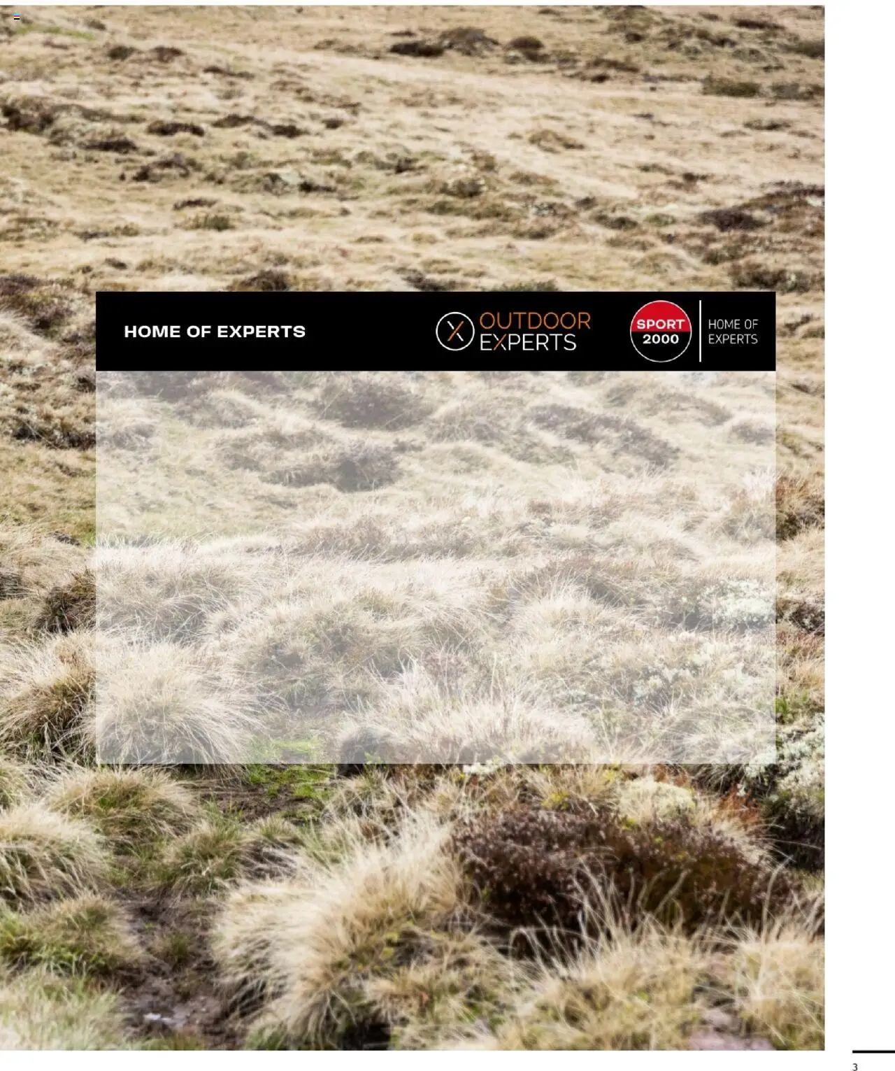 Sport2000 Prospekt Dein Outdoor Magazin  – gültig ab 01.10.2025 | Seite: 3