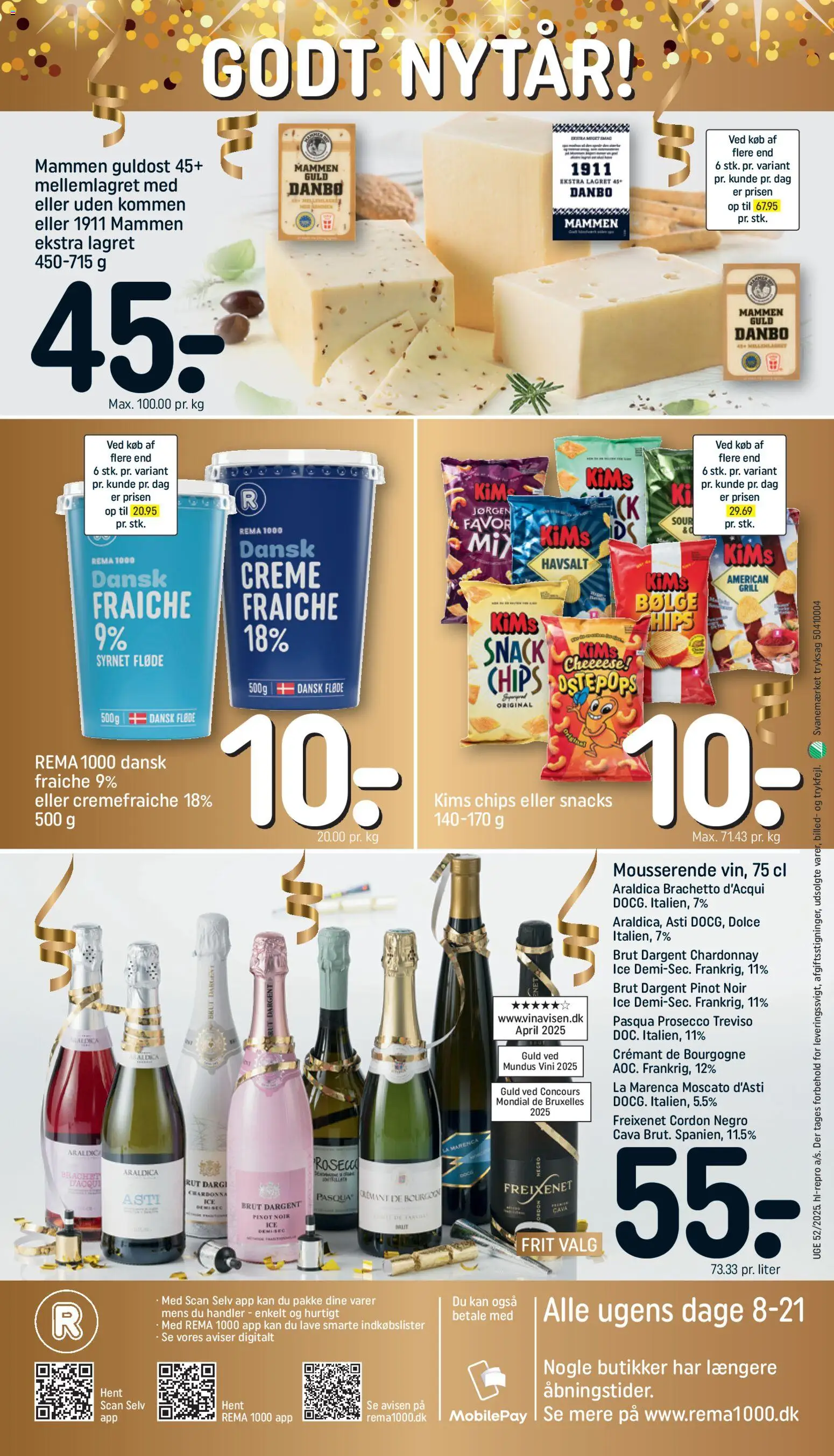 Rema 1000 tilbudsavis – gyldig fra 27.12.2025 | Side: 32 | Produkter: Creme, Chips, Fløde, Grill