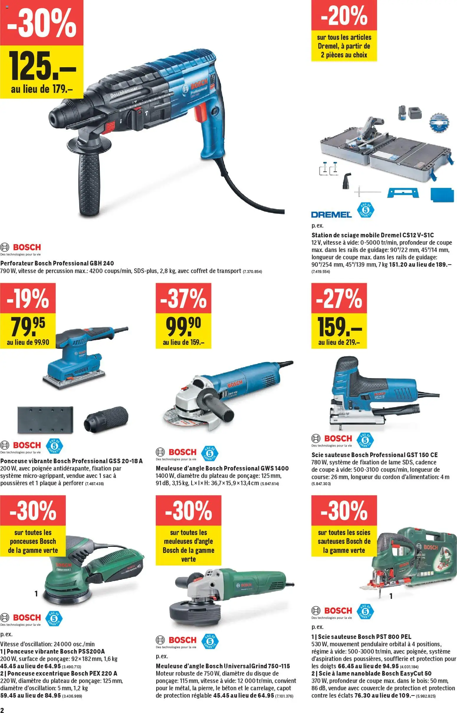 Jumbo Aktionen FR – gültig ab 06.11.2025 | Seite: 2 | Produkte: Bosch