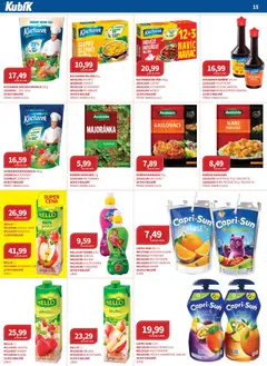 Náhled letáku Kubík leták - Velkoobchod 01/2026 od 07.01.2026 | Strana: 15 | Produkty: Hovězí, Granátové jablko, Banán, Koření