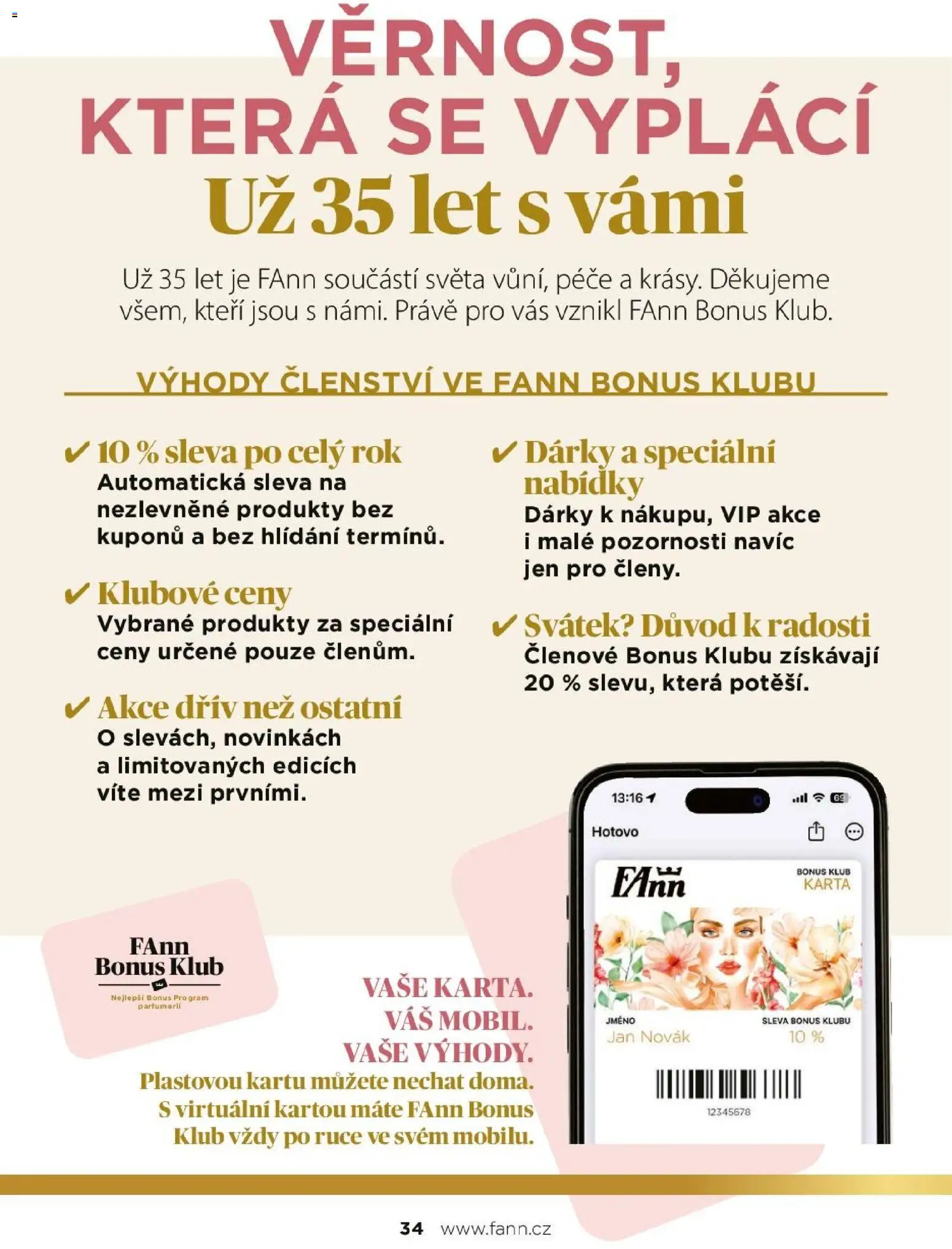 FAnn parfumerie katalog Jaro 2025 od 24.02.2026 | Strana: 34