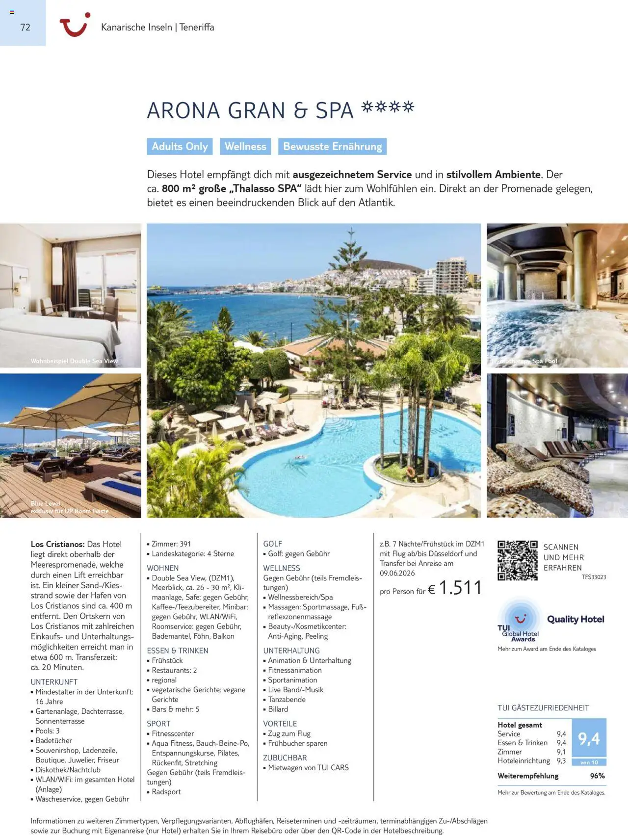 TUI Prospekt Kanaren, Kapverden & Senegal 2025/26	  – gültig ab 01.11.2025 | Seite: 72 | Produkte: Peeling