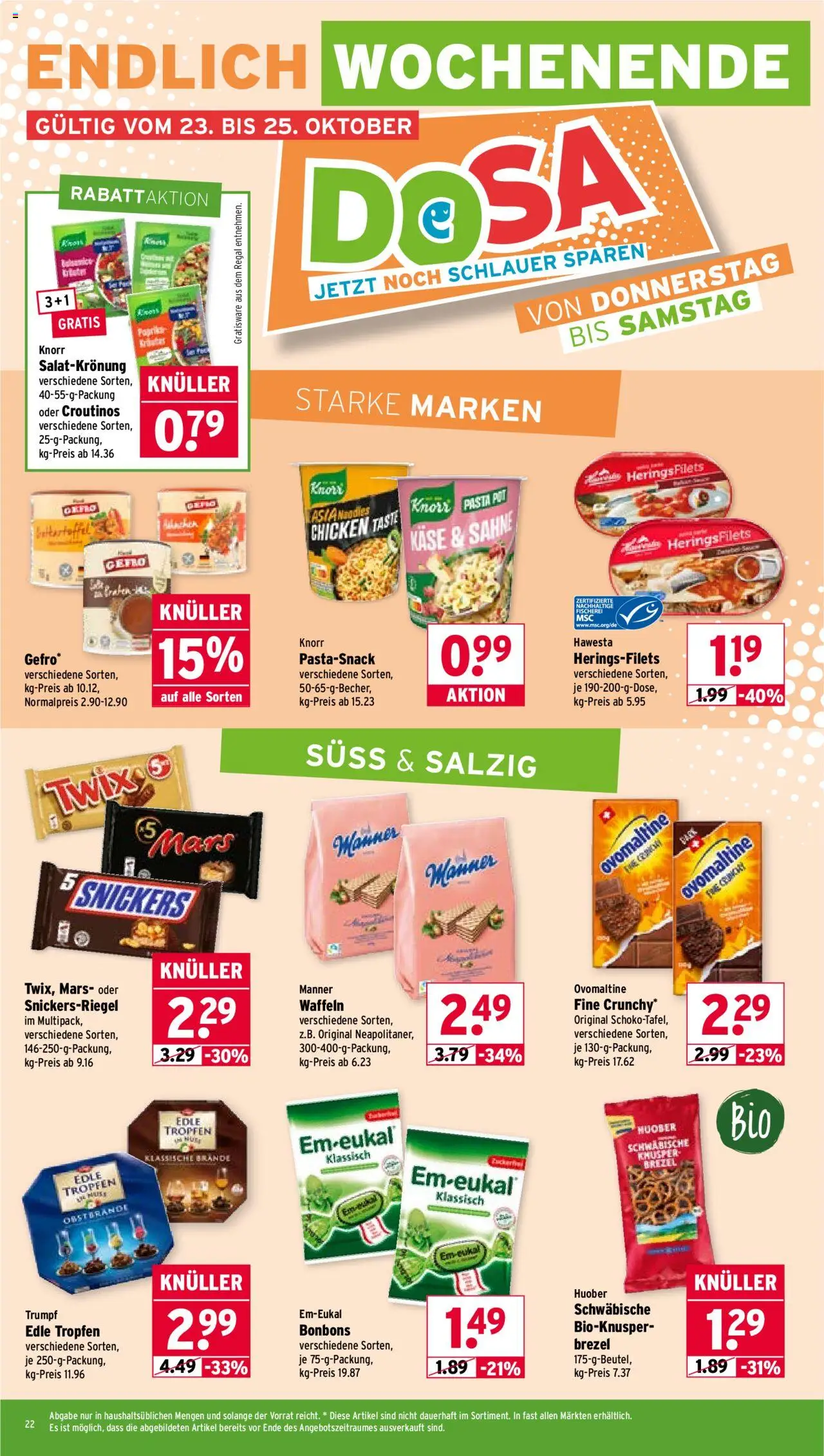 Wasgau Prospekt 	 – gültig ab 20.10.2025 | Seite: 22