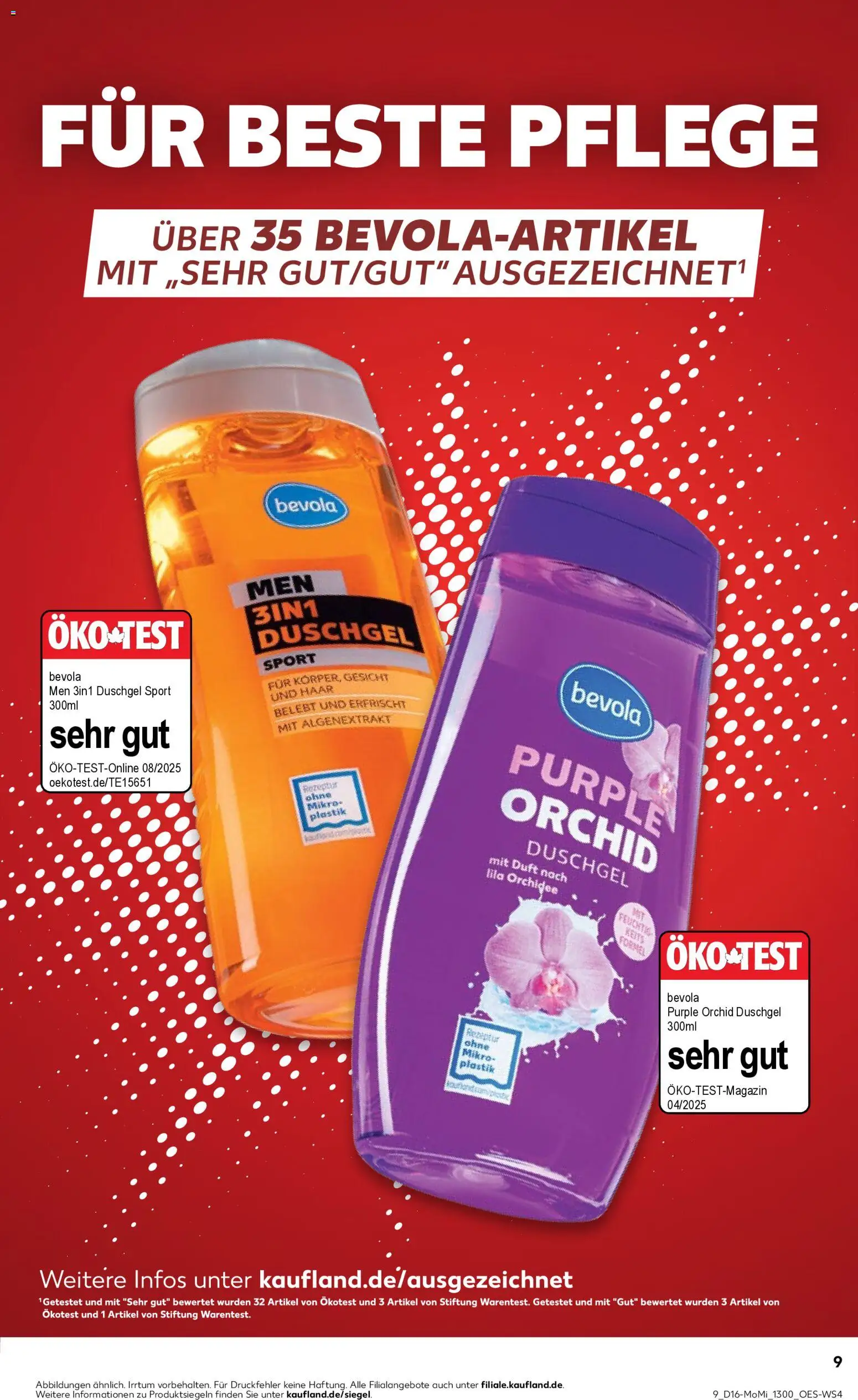 Kaufland Prospekt Völklingen	 – gültig ab 13.04.2026 | Seite: 9 | Produkte: Orchidee, Duft, Duschgel, Shower Gel