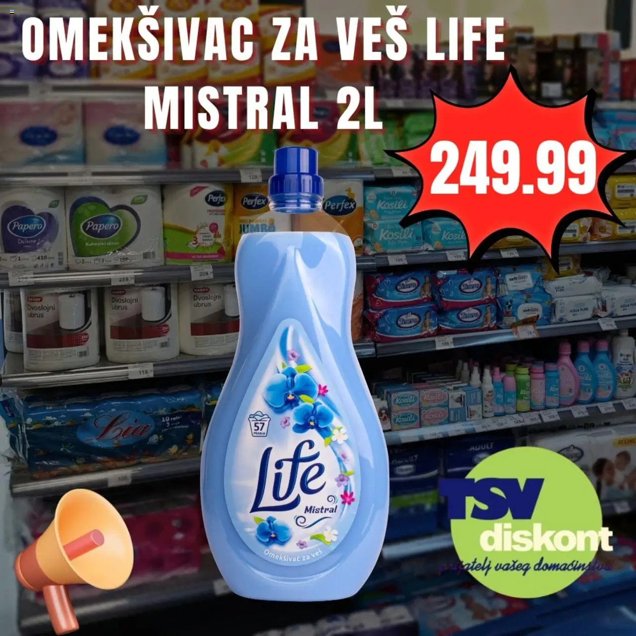 TSV Diskont katalog - važi od 31.07.2025 | Strana: 6 | Proizvode: Ubrus, Omekšivač za veš