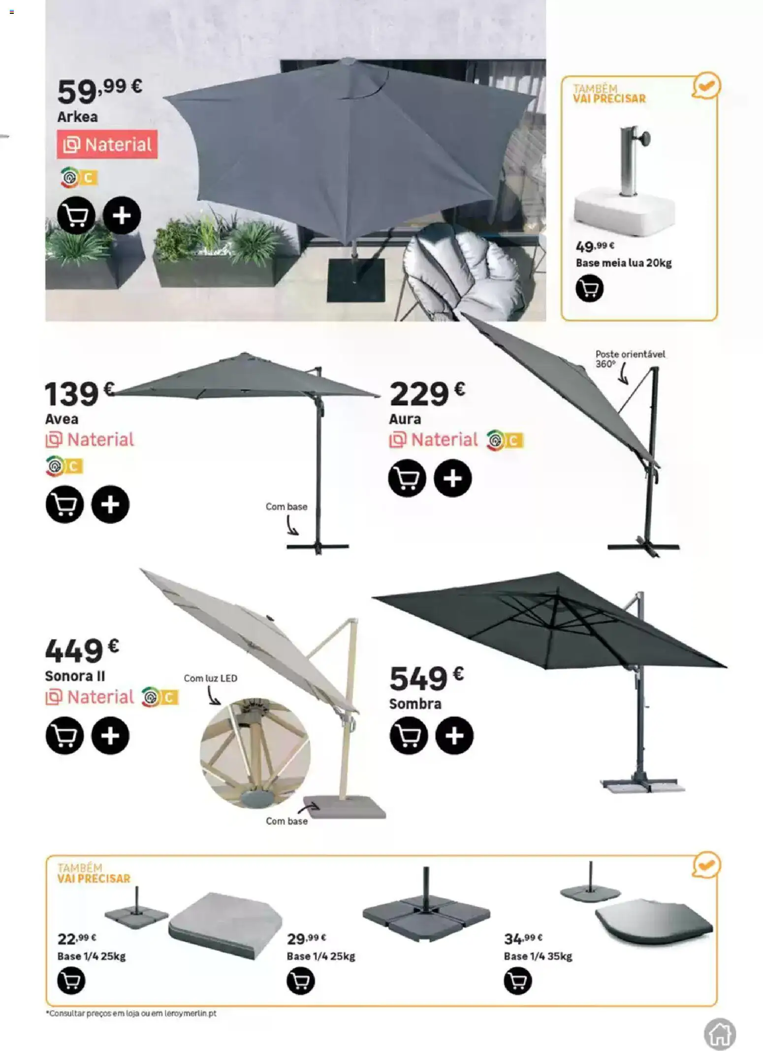 Leroy Merlin Catálogo Jardim │ válido de 12.03.2026 | Página: 35 | Produtos: Base