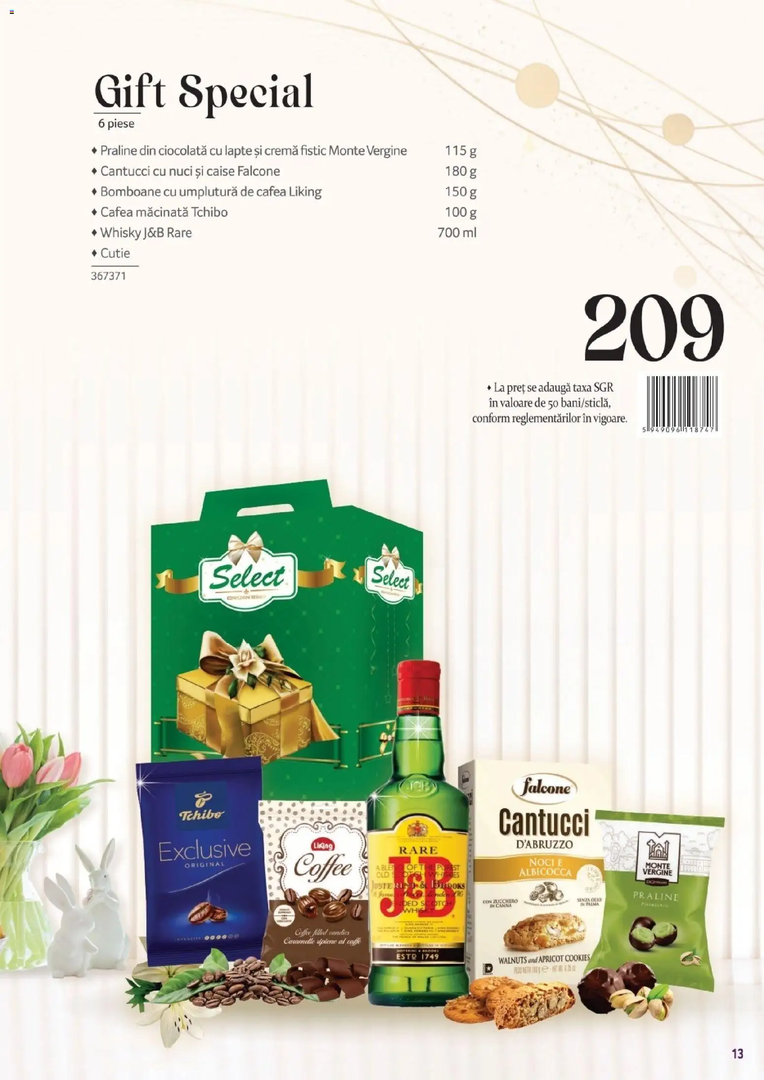 Noul catalog Selgros – valabil de la 13.03.2026 | Pagină: 13 | Produse: Cutie, Cremă, Cafea, Bomboane
