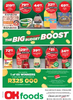 OK Foods specials catalogue – valid from 21.01.2026