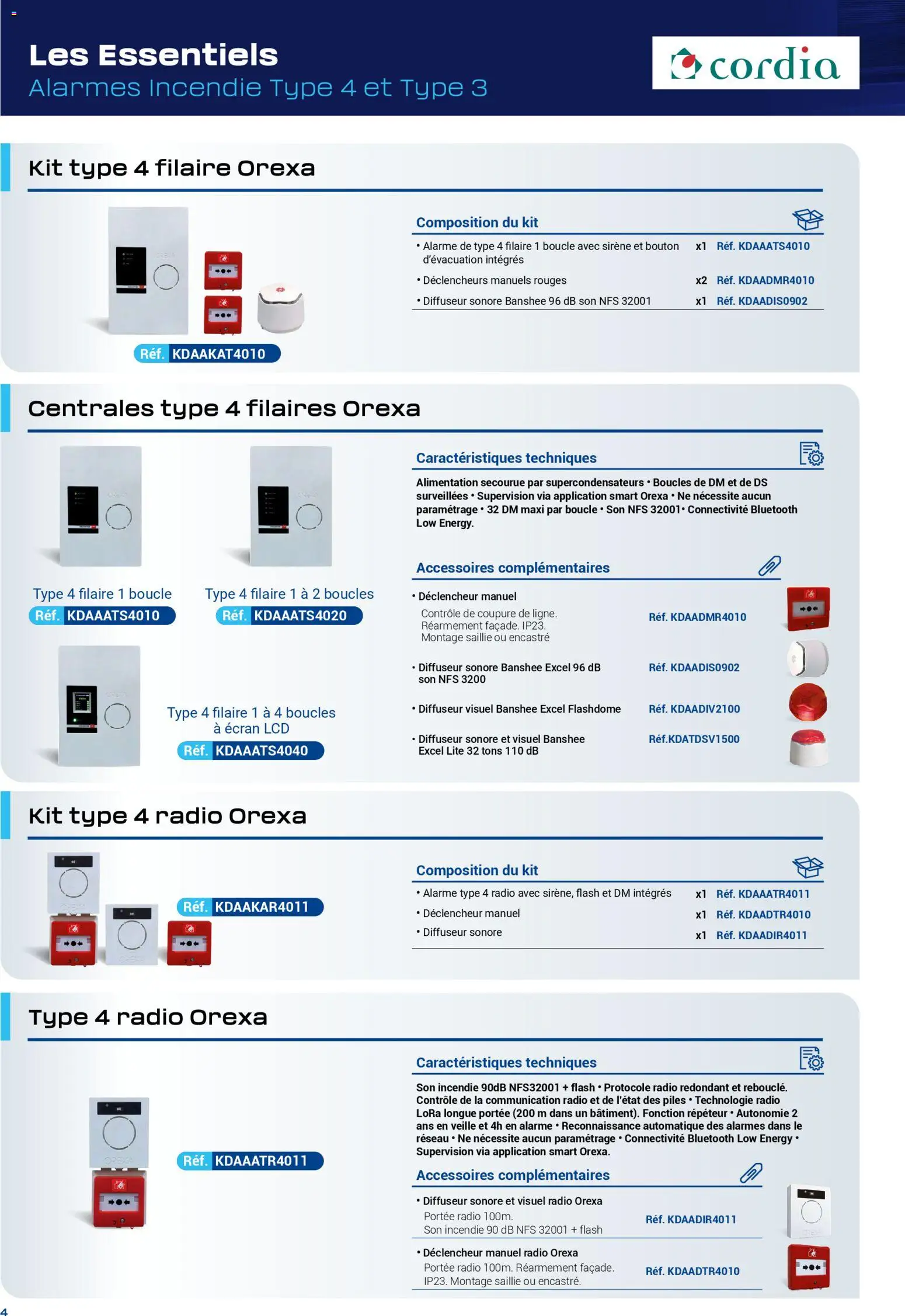 {H1} | Page: 4 | Produits: Radio, Diffuseur, Piles