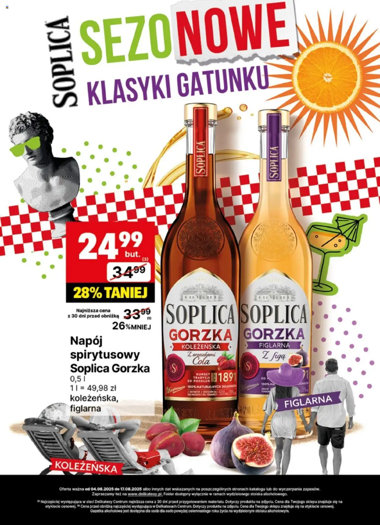 Delikatesy Centrum Gazetka - DeliBarek od 04.08.2025 | Strona: 23 | Produkty: Delikatesy