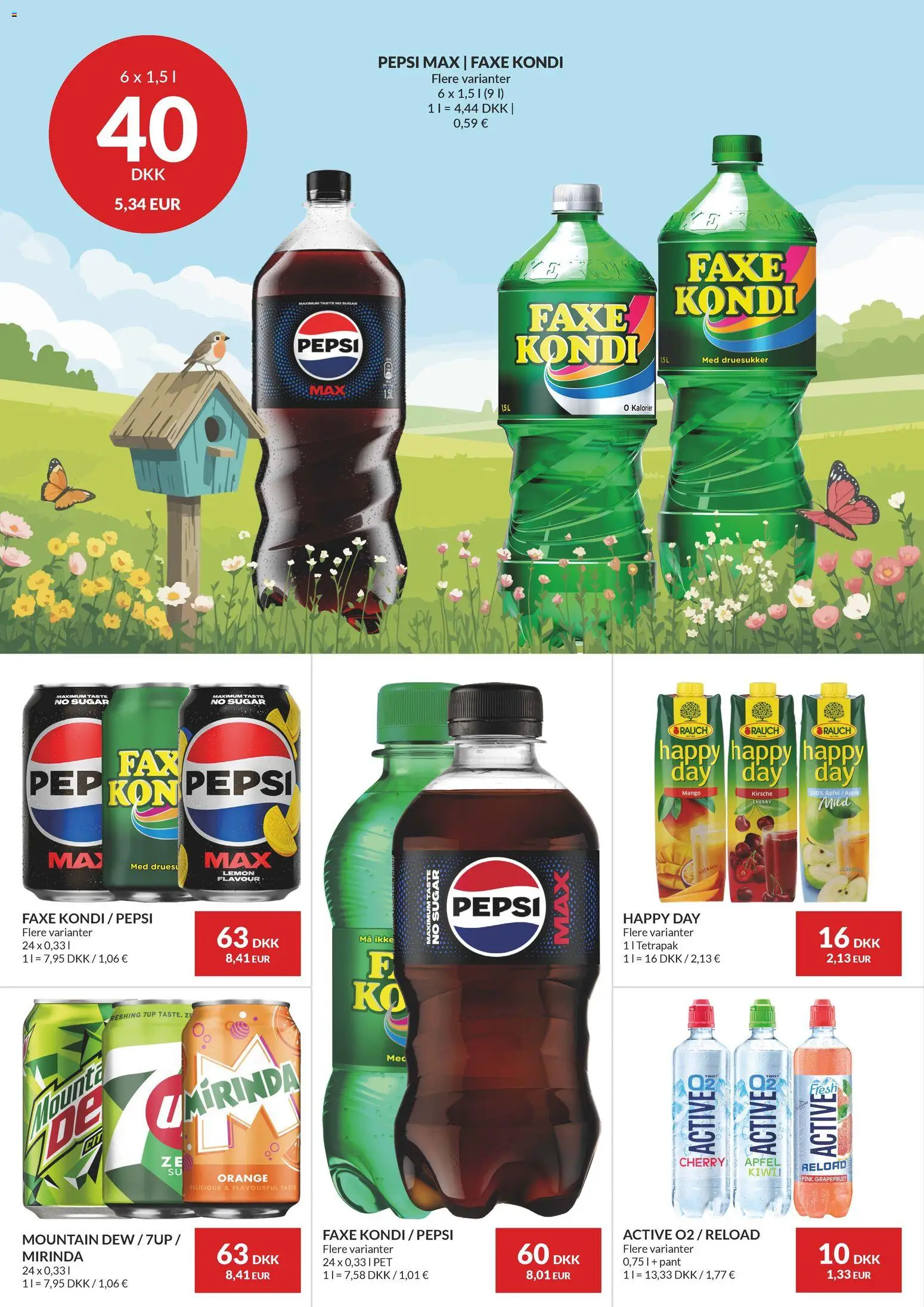 Nielsen Discount tilbudsavis – gyldig fra 05.03.2026 | Side: 41 | Produkter: Mango, Cherry, Pepsi, Pepsi Max