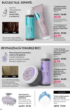 Ofertele Oriflame valabile de la 04.03.2026 | Pagină: 152 | Produse: Mâner, Șampon, Mască de păr, Cremă