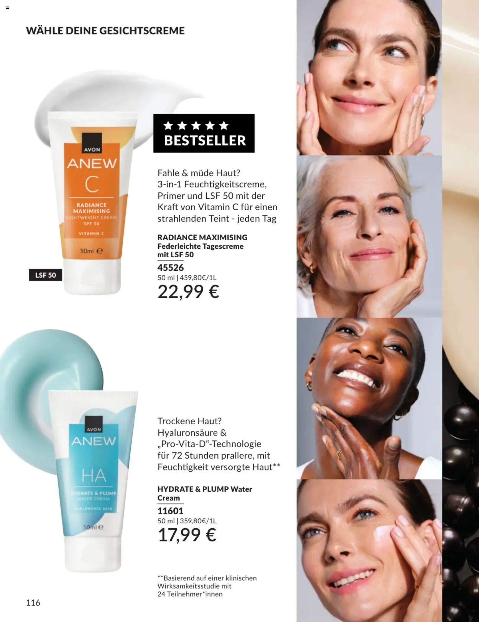 AVON Katalog Februar 2026 – gültig ab 01.02.2026 | Seite: 116 | Produkte: Primer, Tagescreme